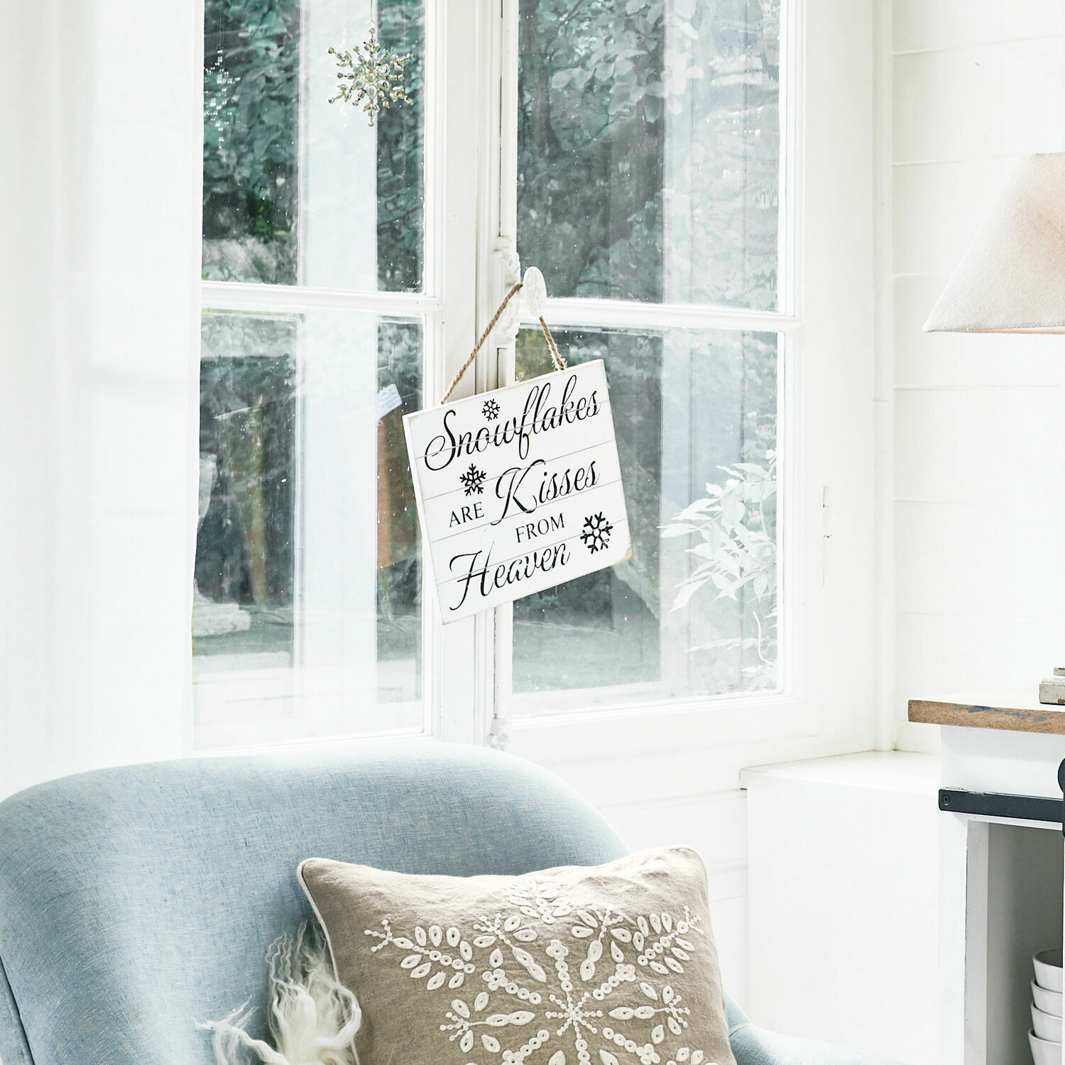Pannello decorativo Snowflakes