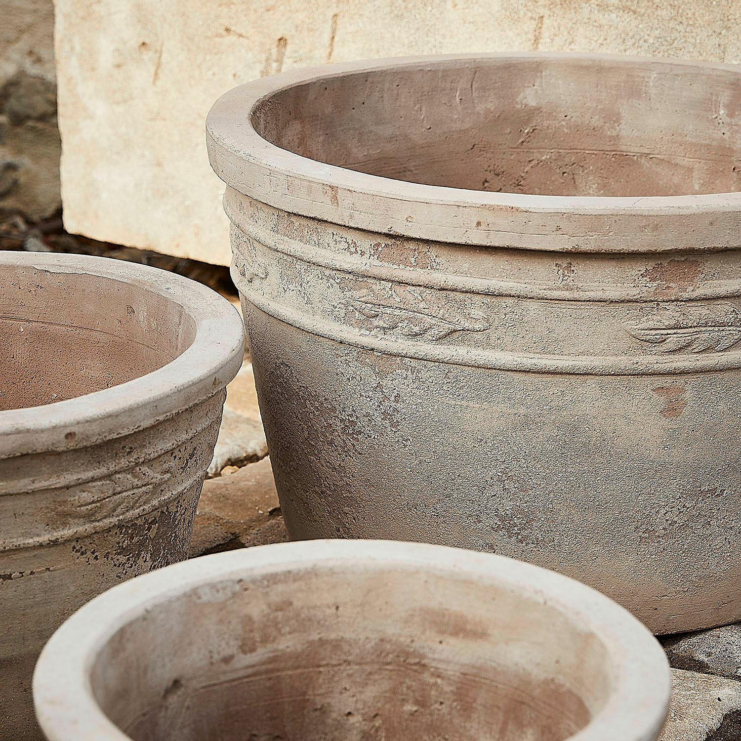 Set di 3 portavasi Unicanto