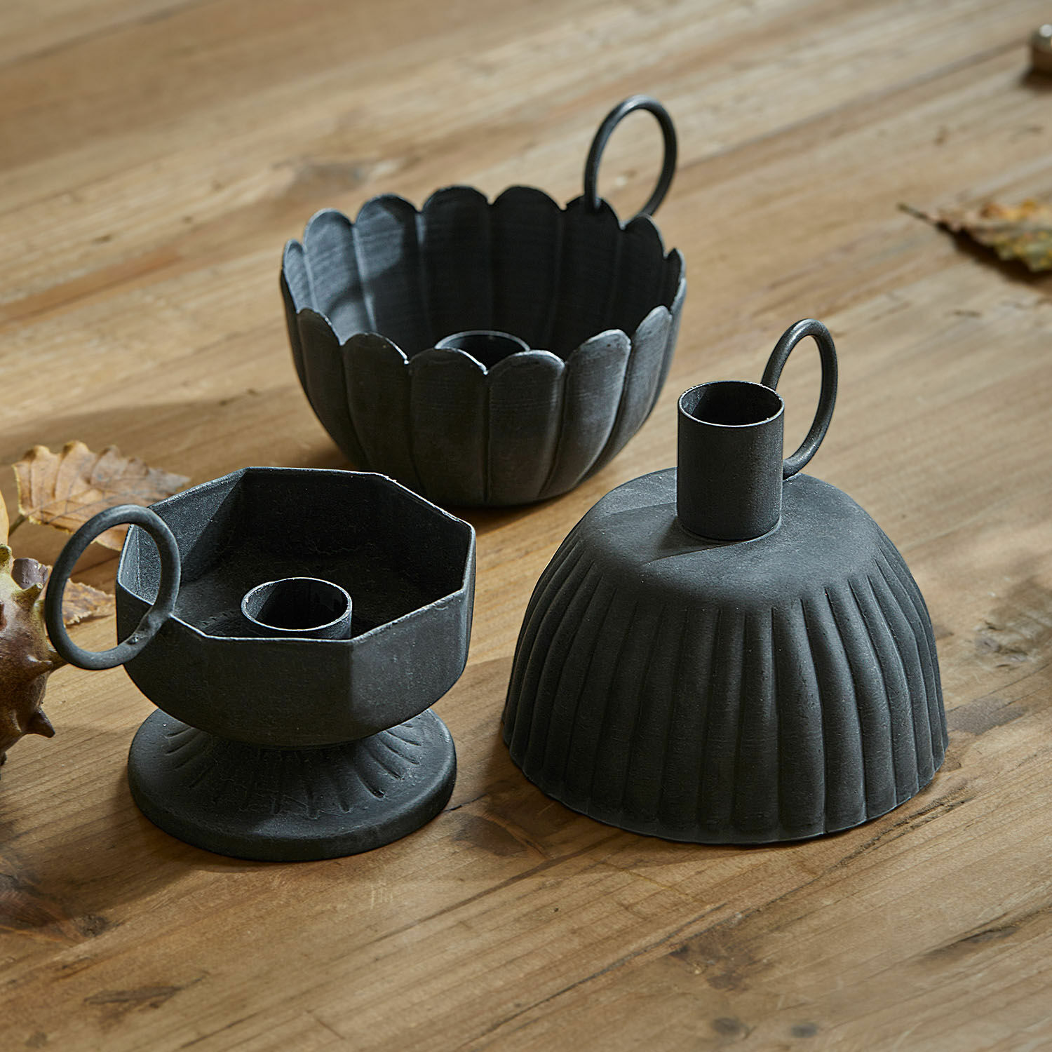 Set di 3 portacandele Lazharin