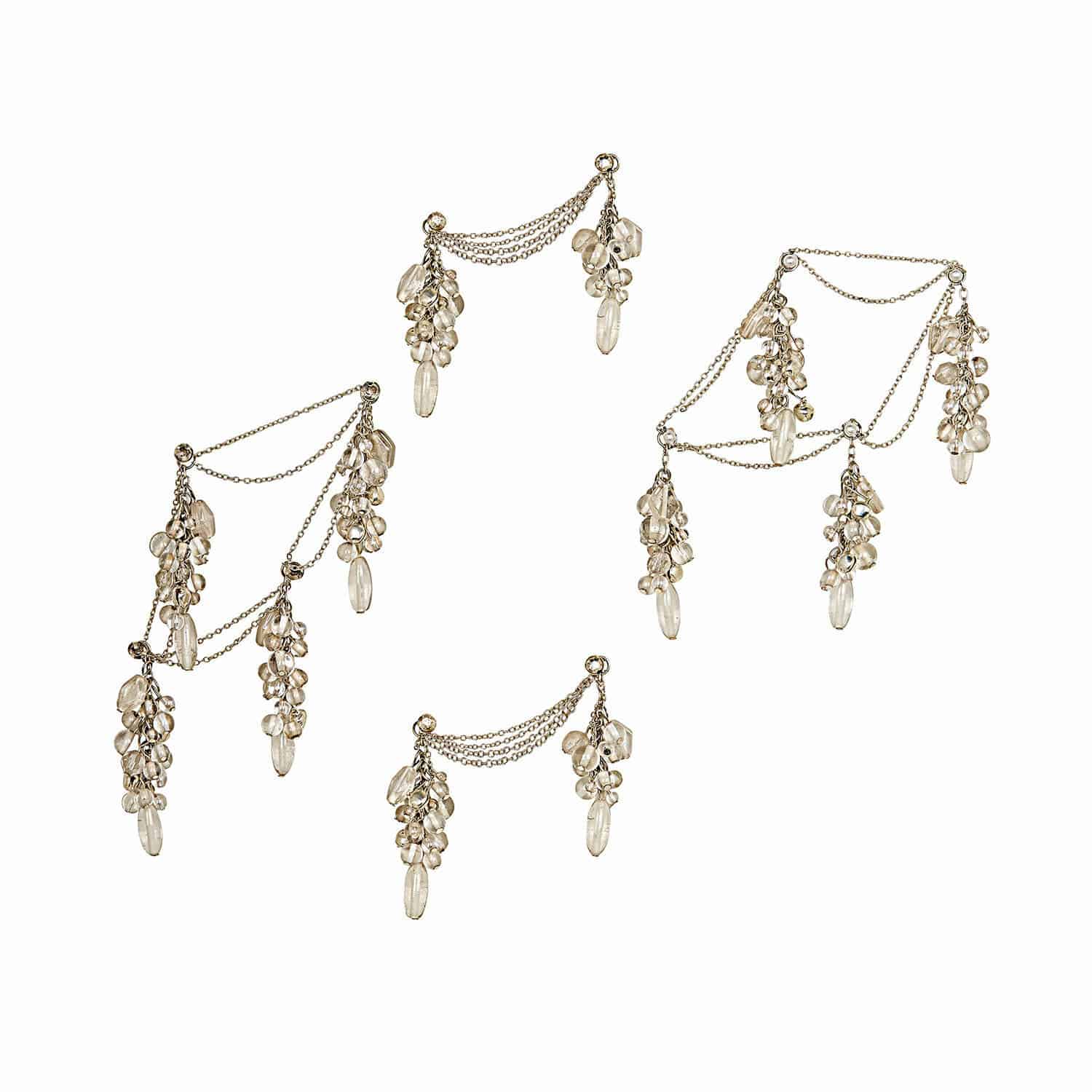 Set di 4 spillette decorative Gisolée
