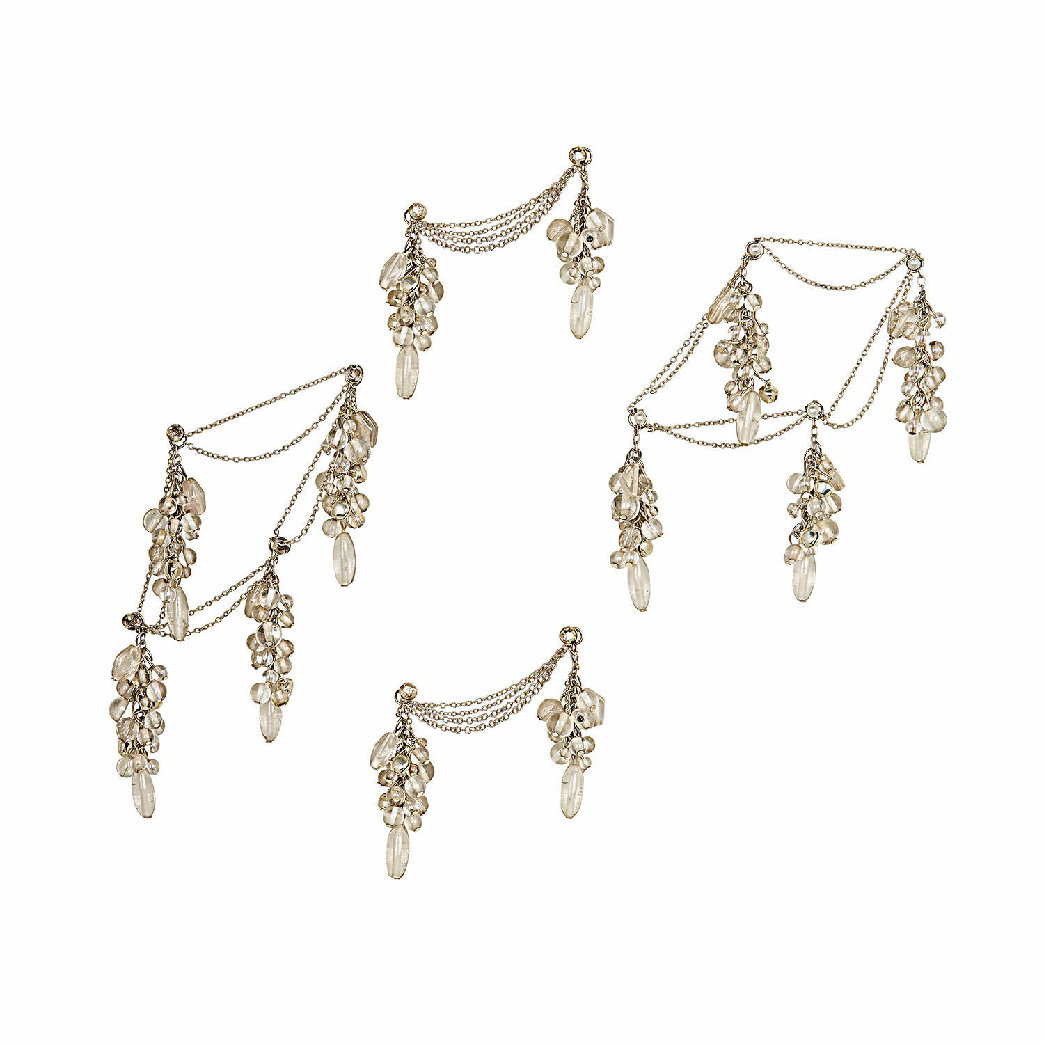 Set di 4 spillette decorative Gisolée
