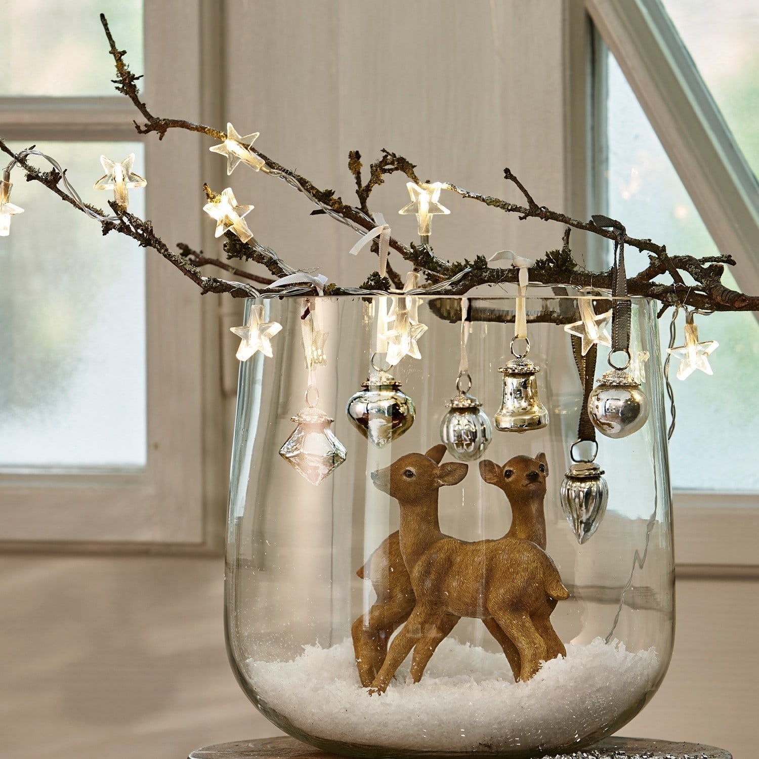 Set di 6 decorazioni natalizie Levier