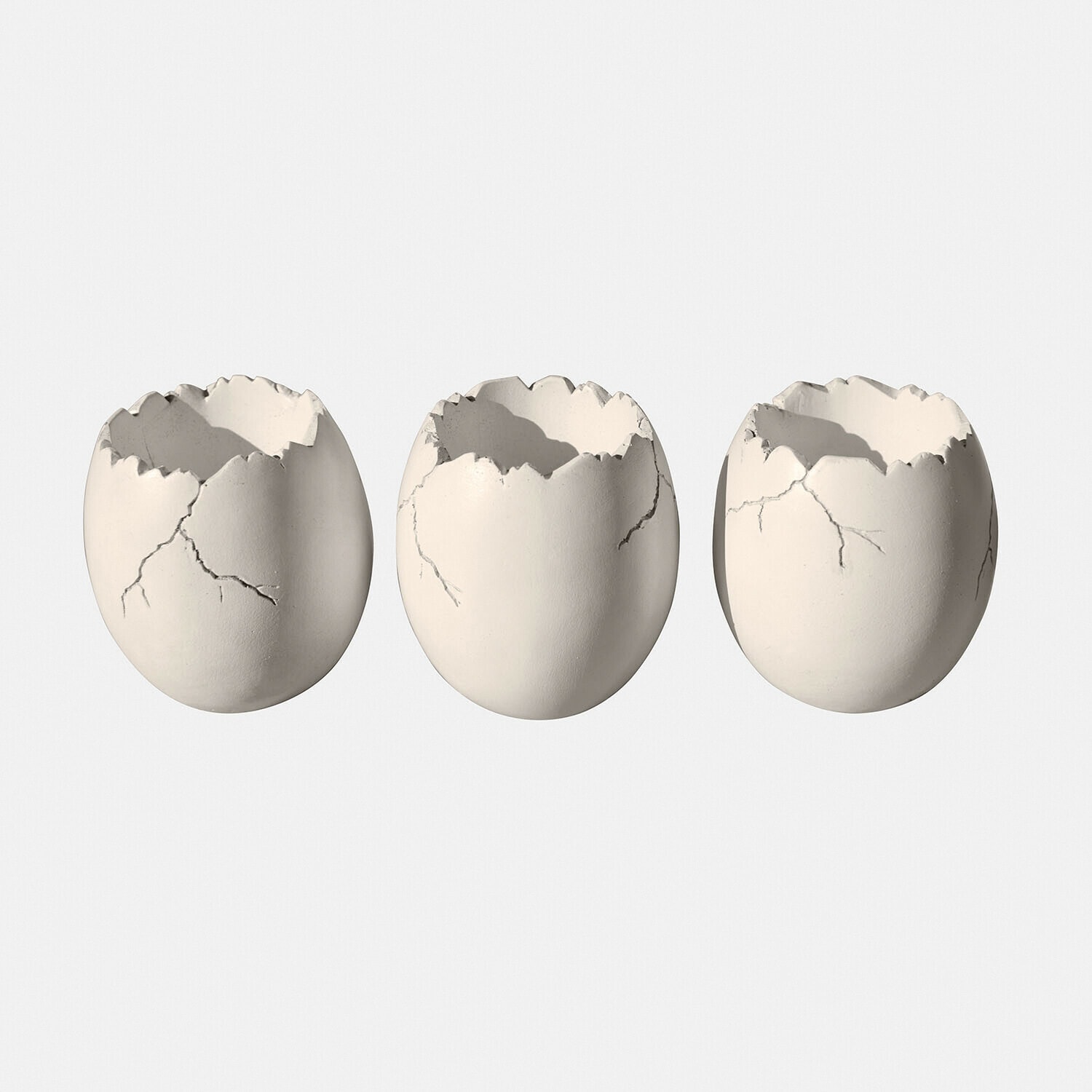 Set di 3 uova decorative Waverlye