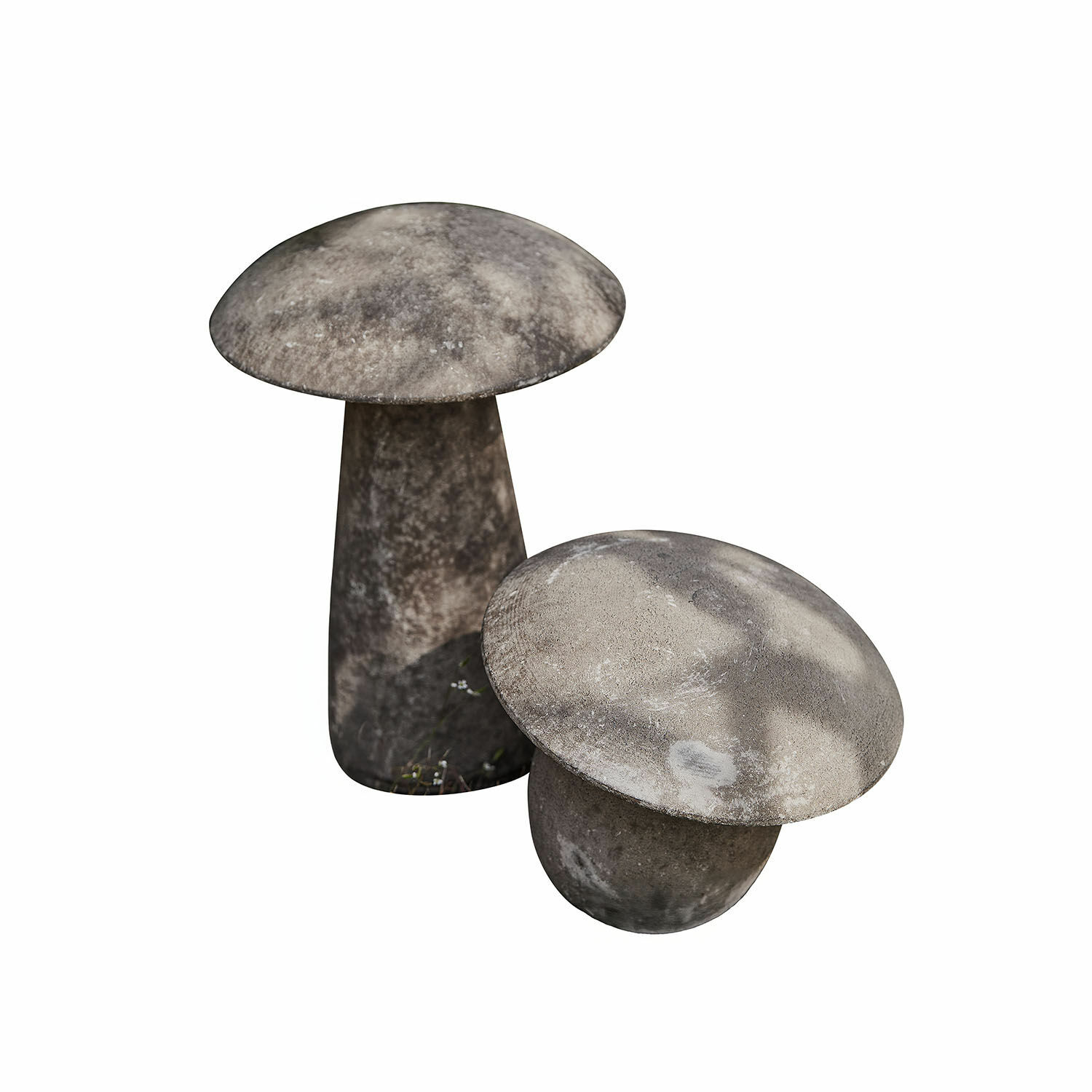 Coppia di funghi decorativi Coudrelle
