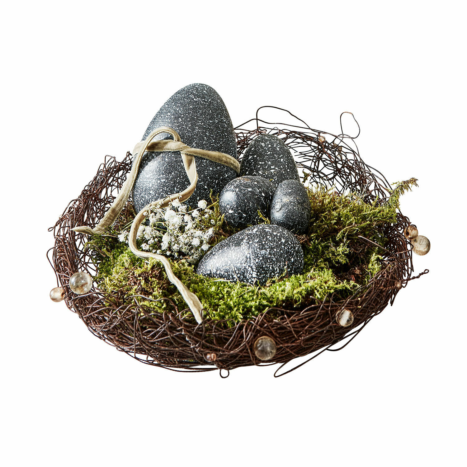 Set di 5 uova decorative Walbert