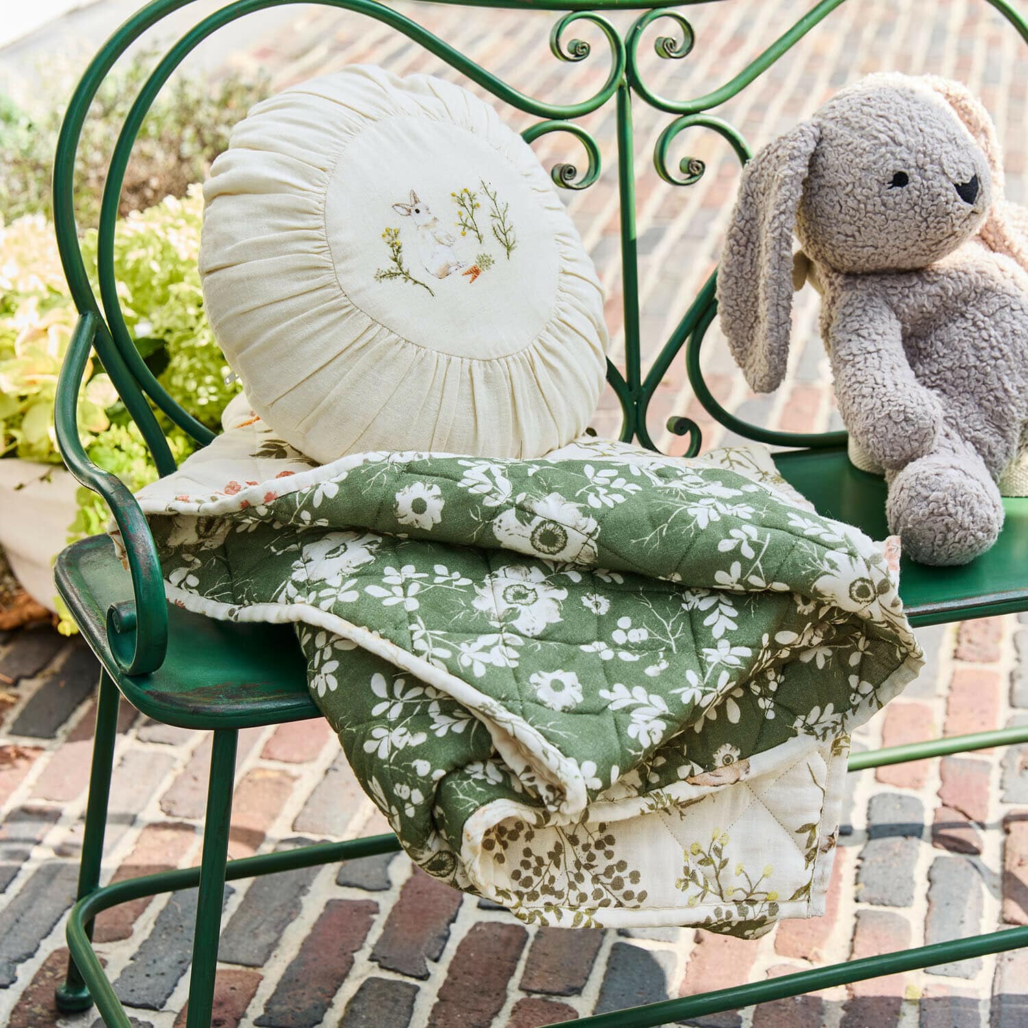 Set cuscino e plaid Puddlebrook
