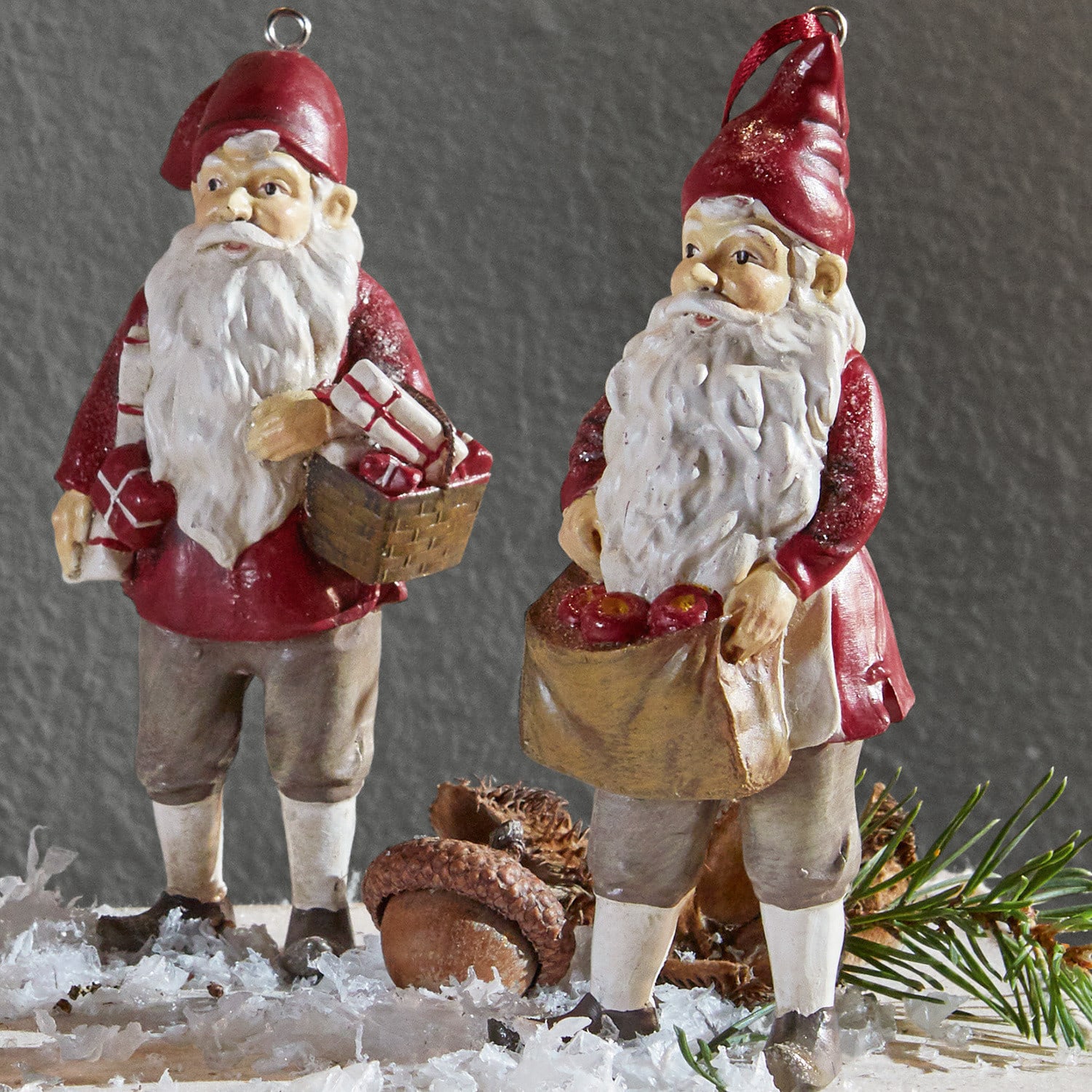 Set di 3 decorazioni da appendere Wichtel