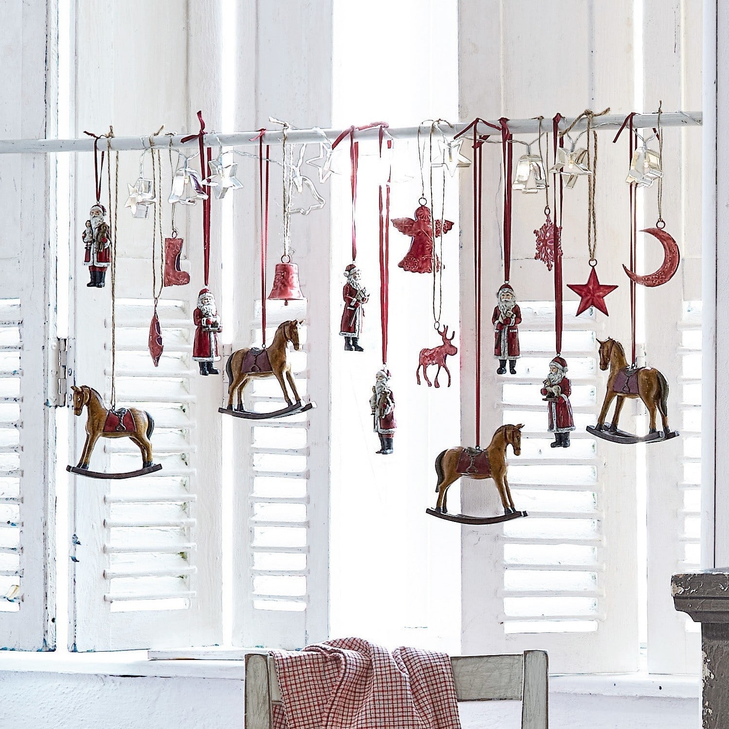 Set di 4 cavallini decorativi Cory