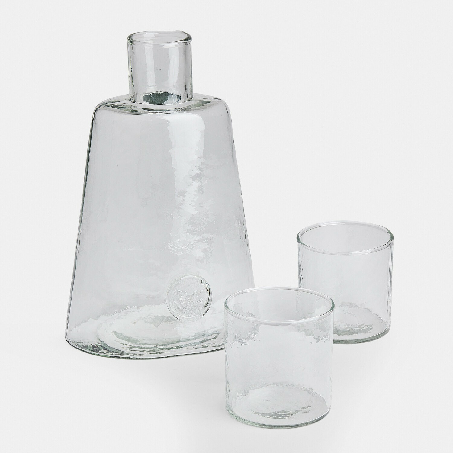 Set di 3 bicchieri con caraffa Elanisa
