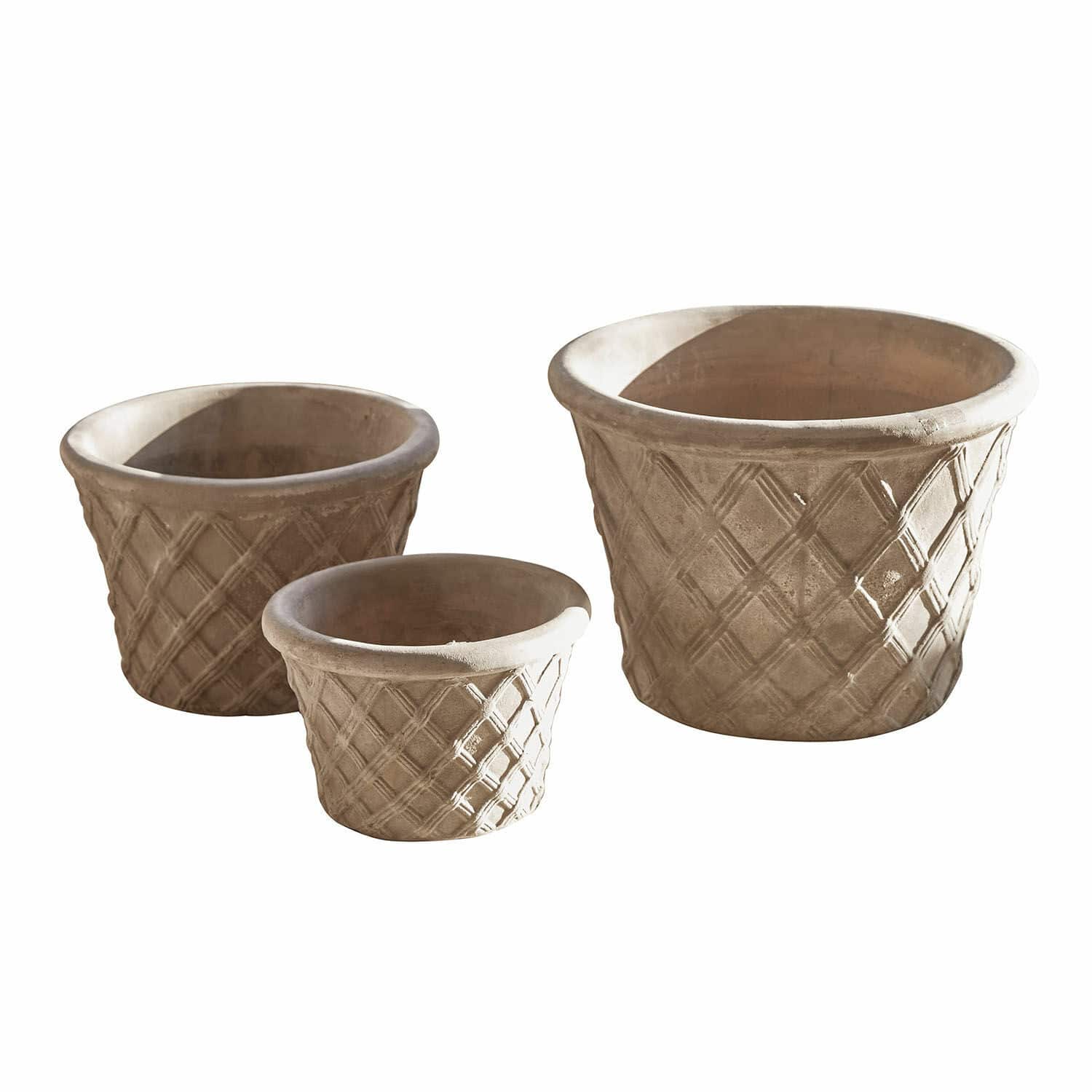 Set di 3 portavasi Provenchères