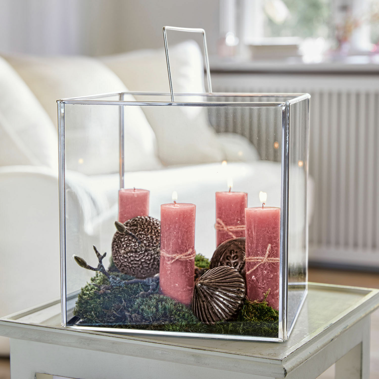 Set di 4 candele Muriel
