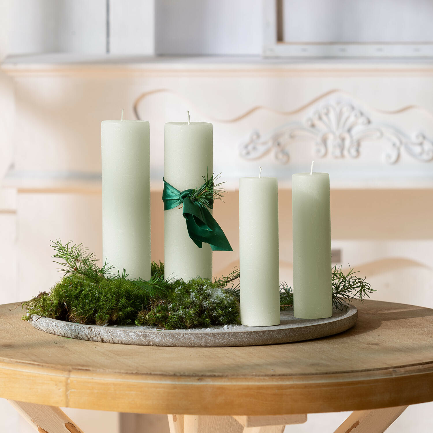 Set di 4 candele Avinal