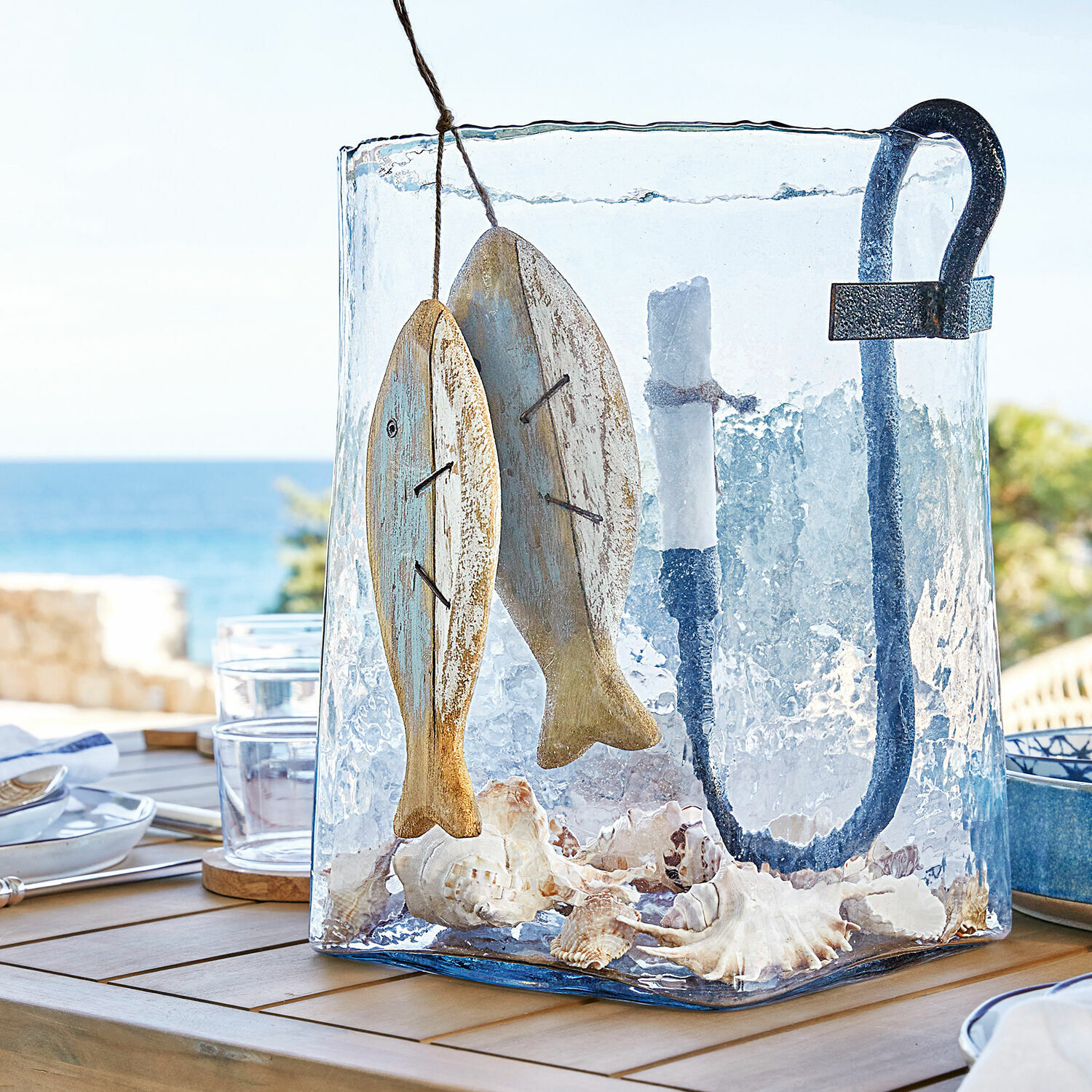 Coppia di pesci decorativi Mindas