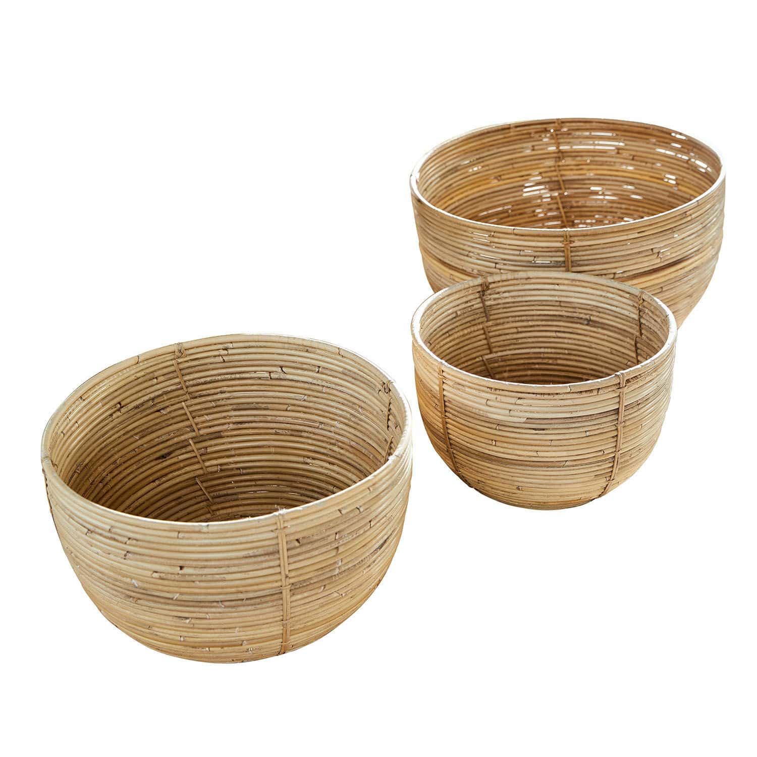 Set di 3 cesti Fosco