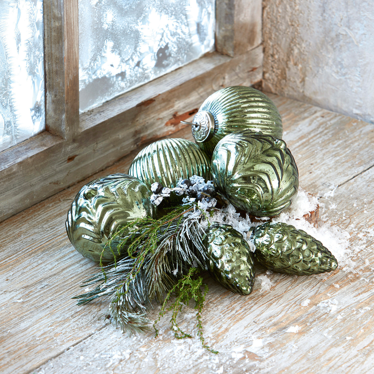 Set di 6 decorazioni natalizie Silverhill