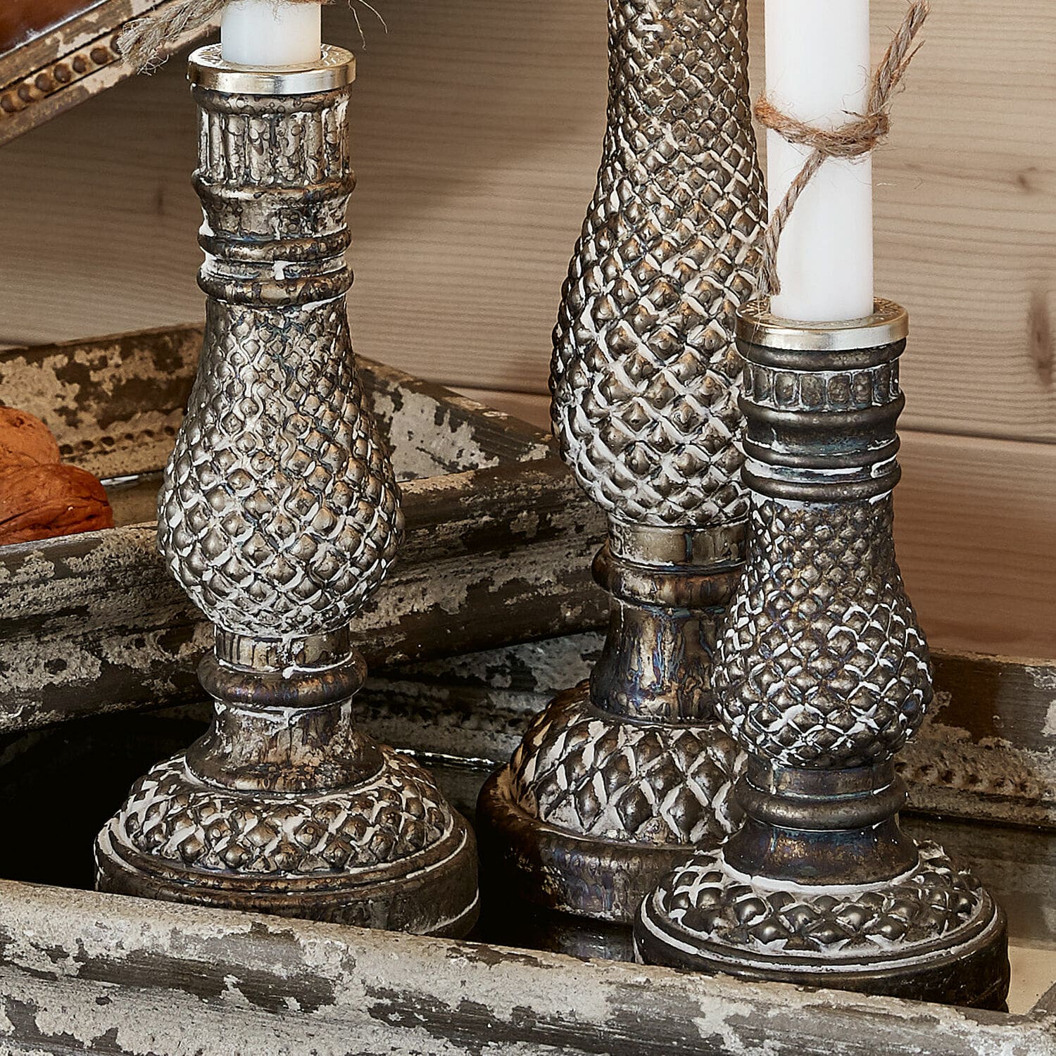 Set di 3 candelieri Toul