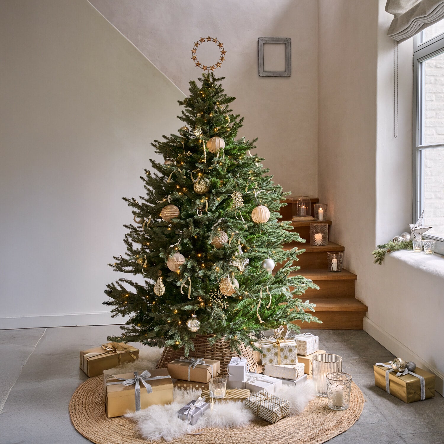 Set di 6 decorazioni natalizie Eirelyn