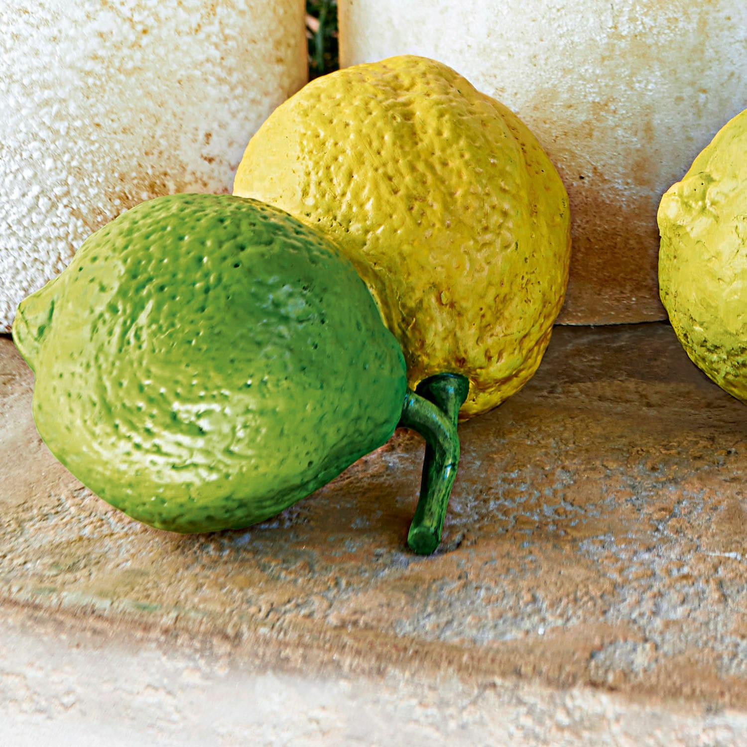 Coppia di agrumi decorativi Ginny