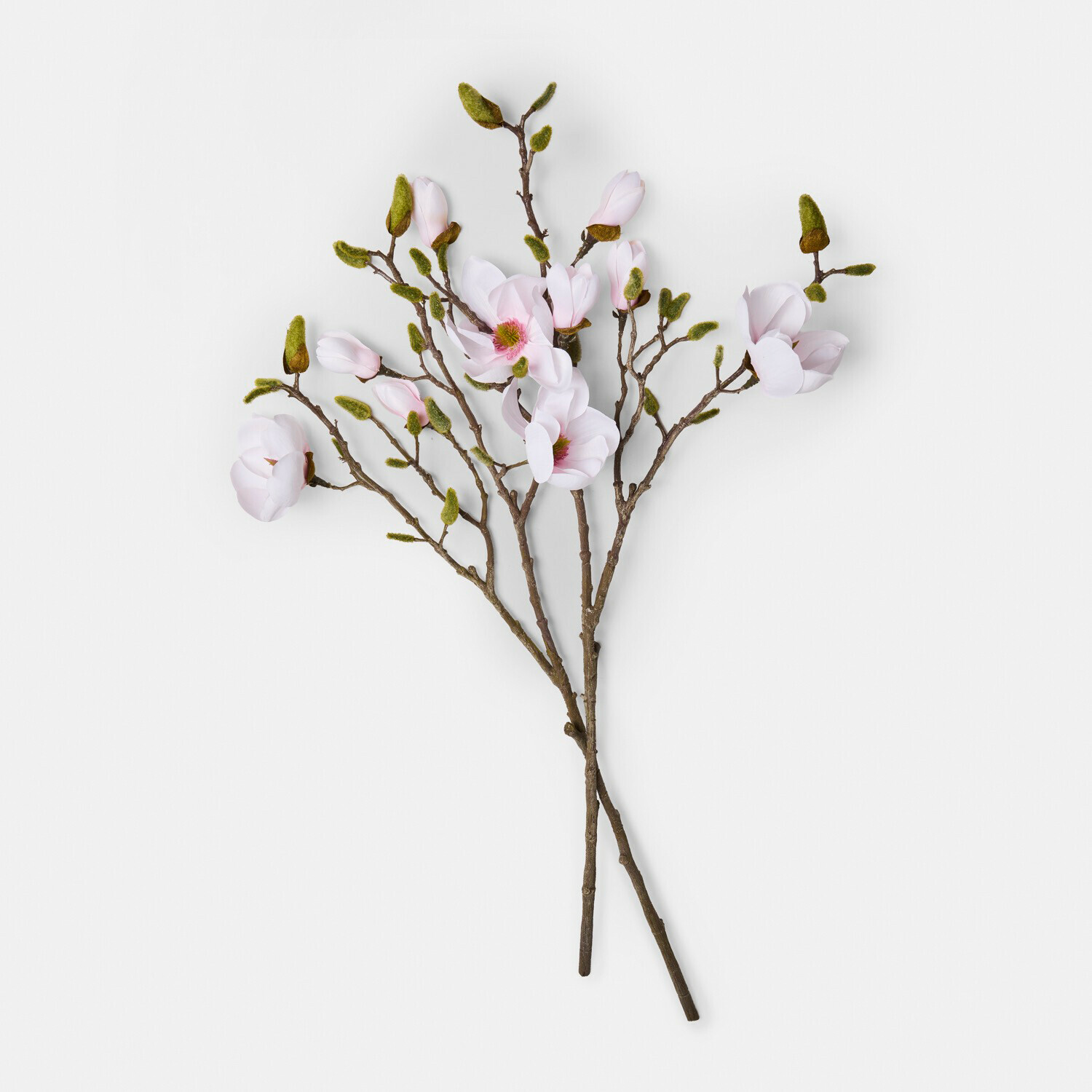 Coppia di fiori decorativi Aurélines