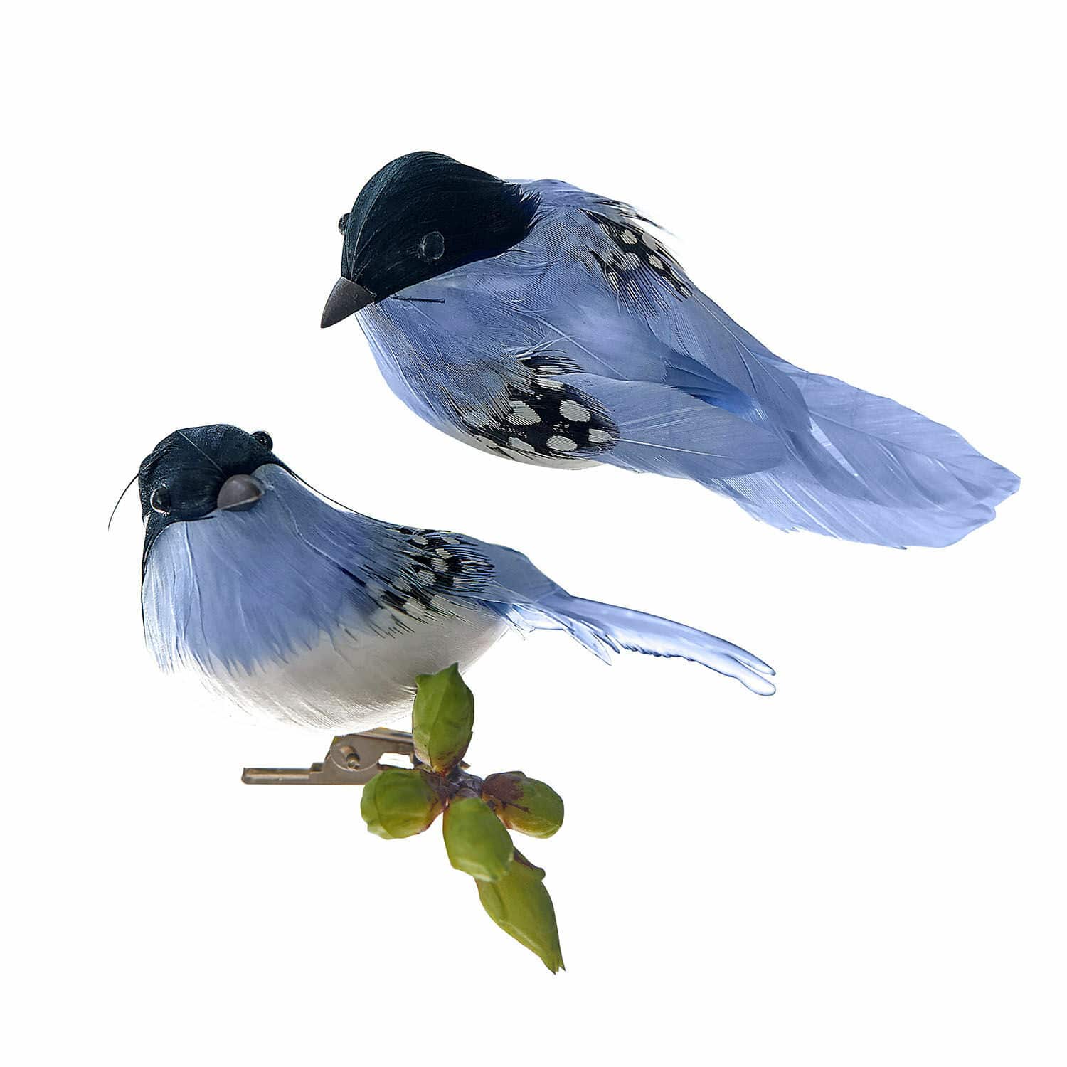 Coppia di uccellini decorativi Penelopé