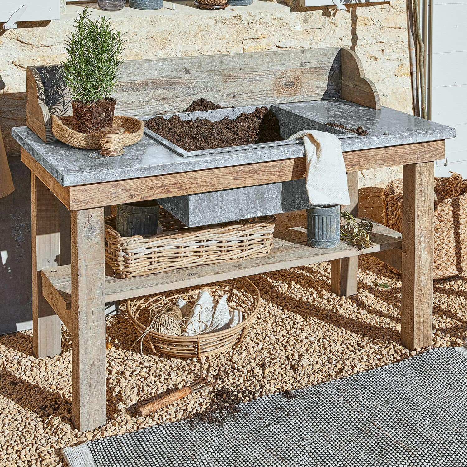 Tavolo per giardinaggio Pive