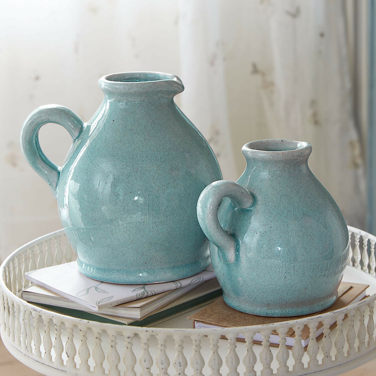 Coppia di vasi Marbleton