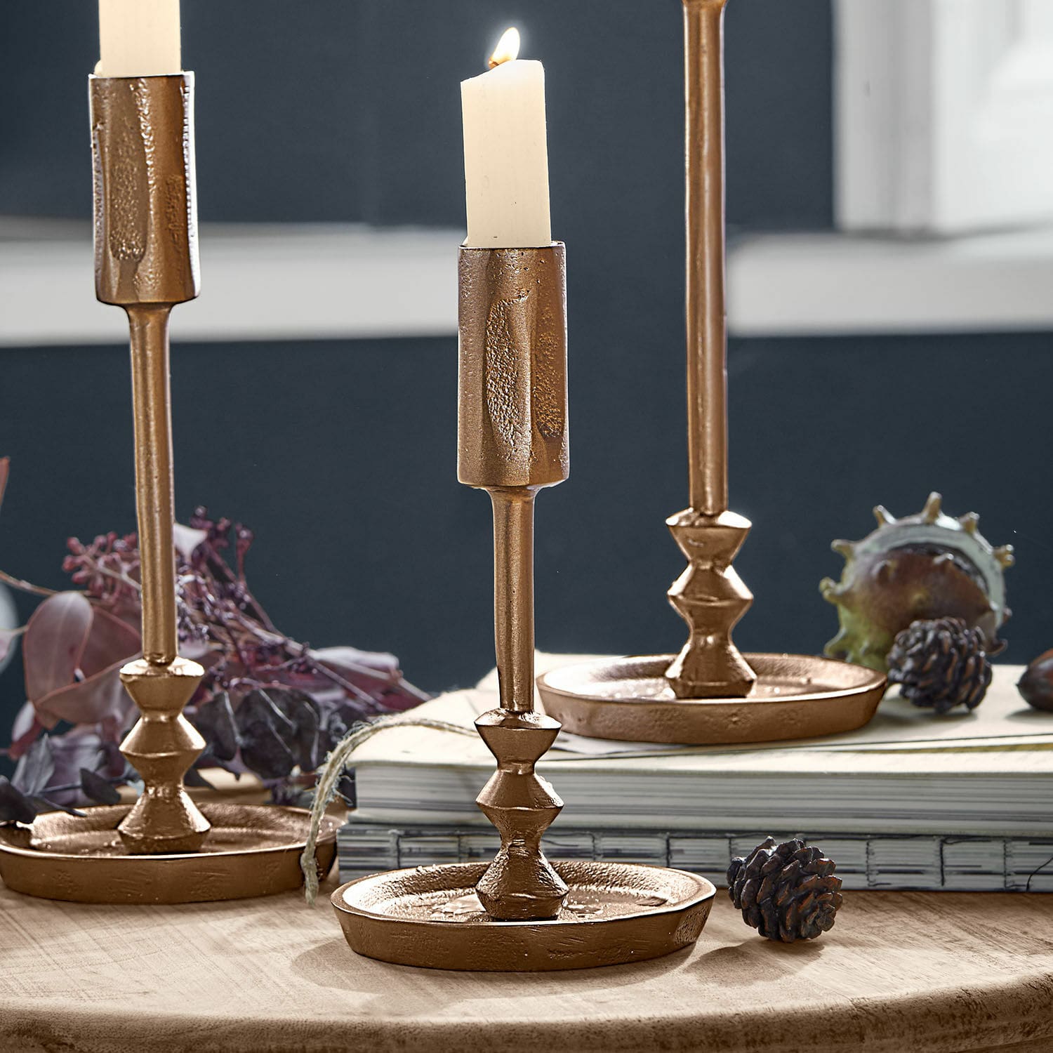 Set di 3 candelieri Rivandre