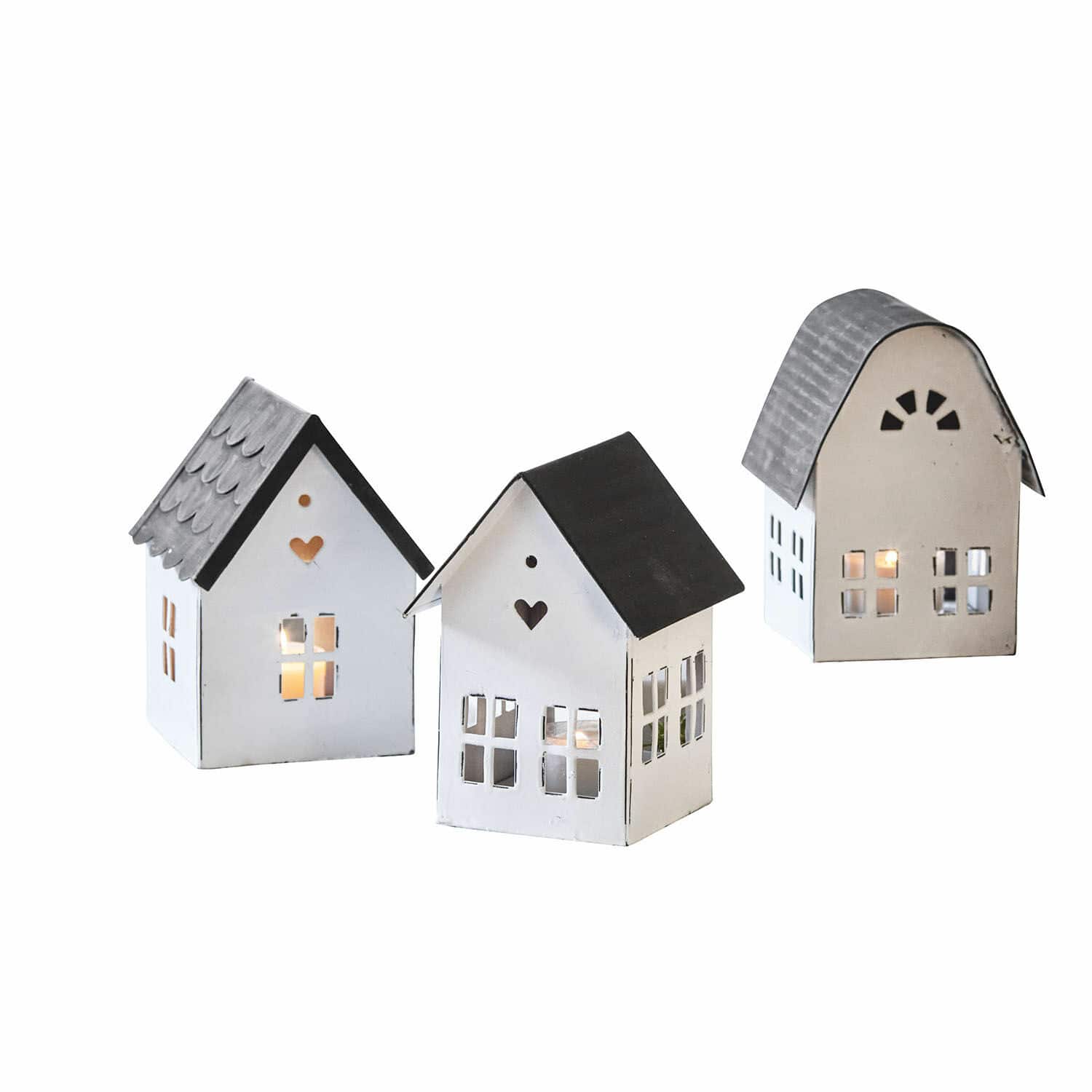 Set di 3 lanterne Lambray