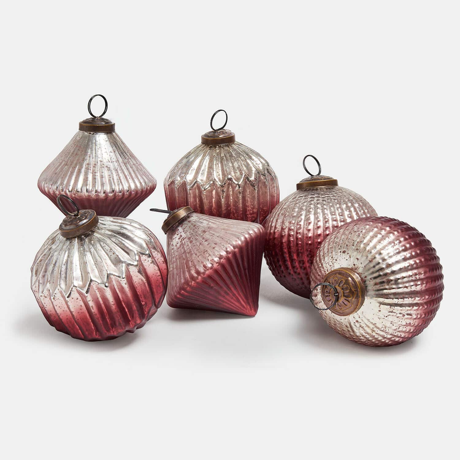 Set di 6 palline di Natale Marquee