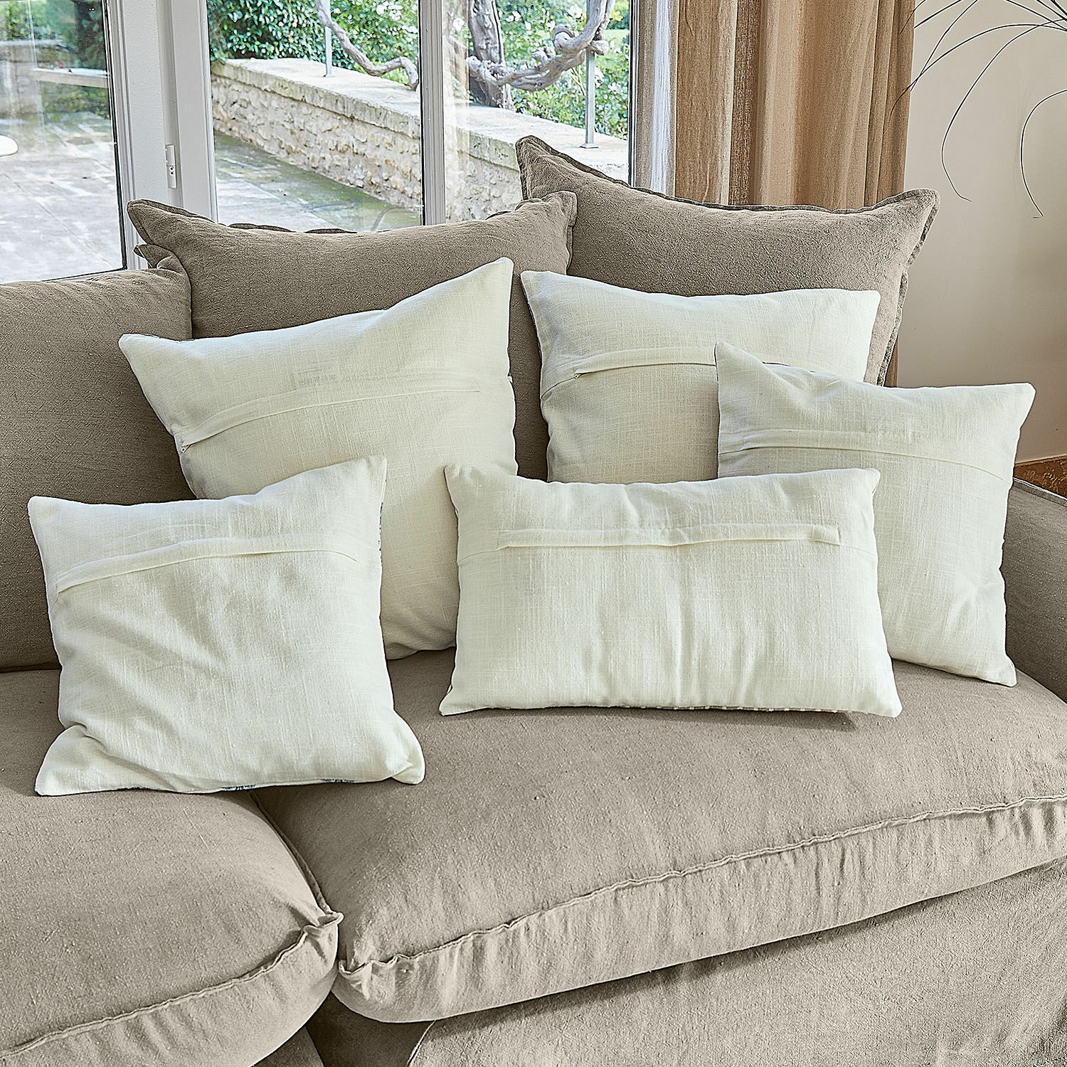 Set di 5 copricuscini Xantelle