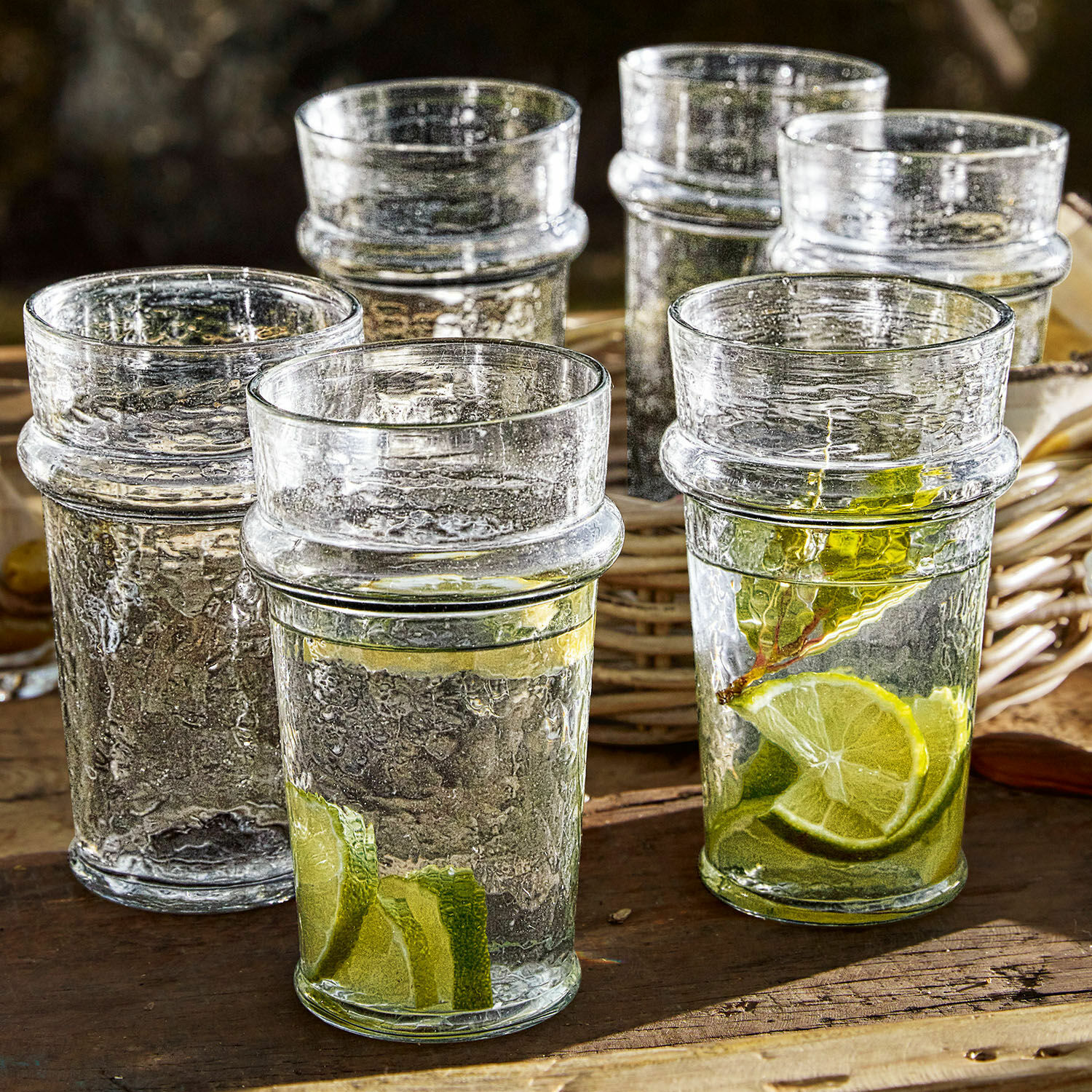 Set di 6 bicchieri Avrilla