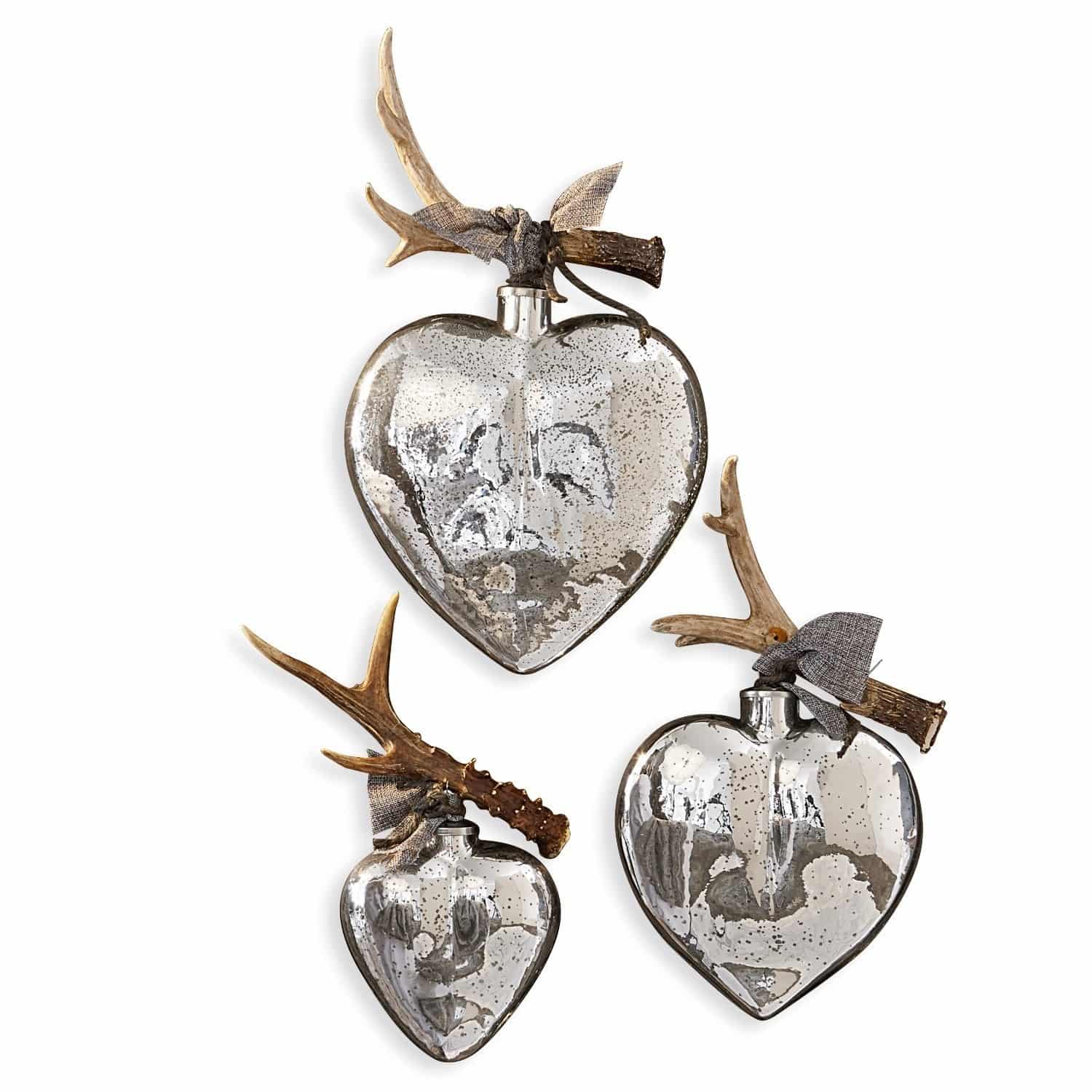 Set di 3 decorazioni natalizie de bon coeur