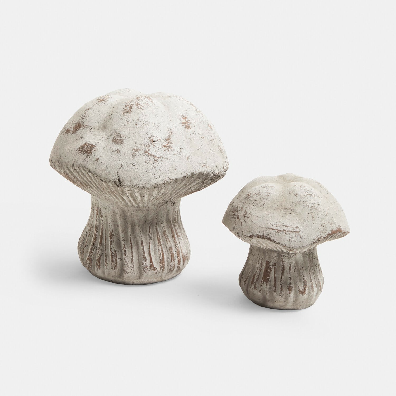 Coppia di funghi decorativi Tannsy