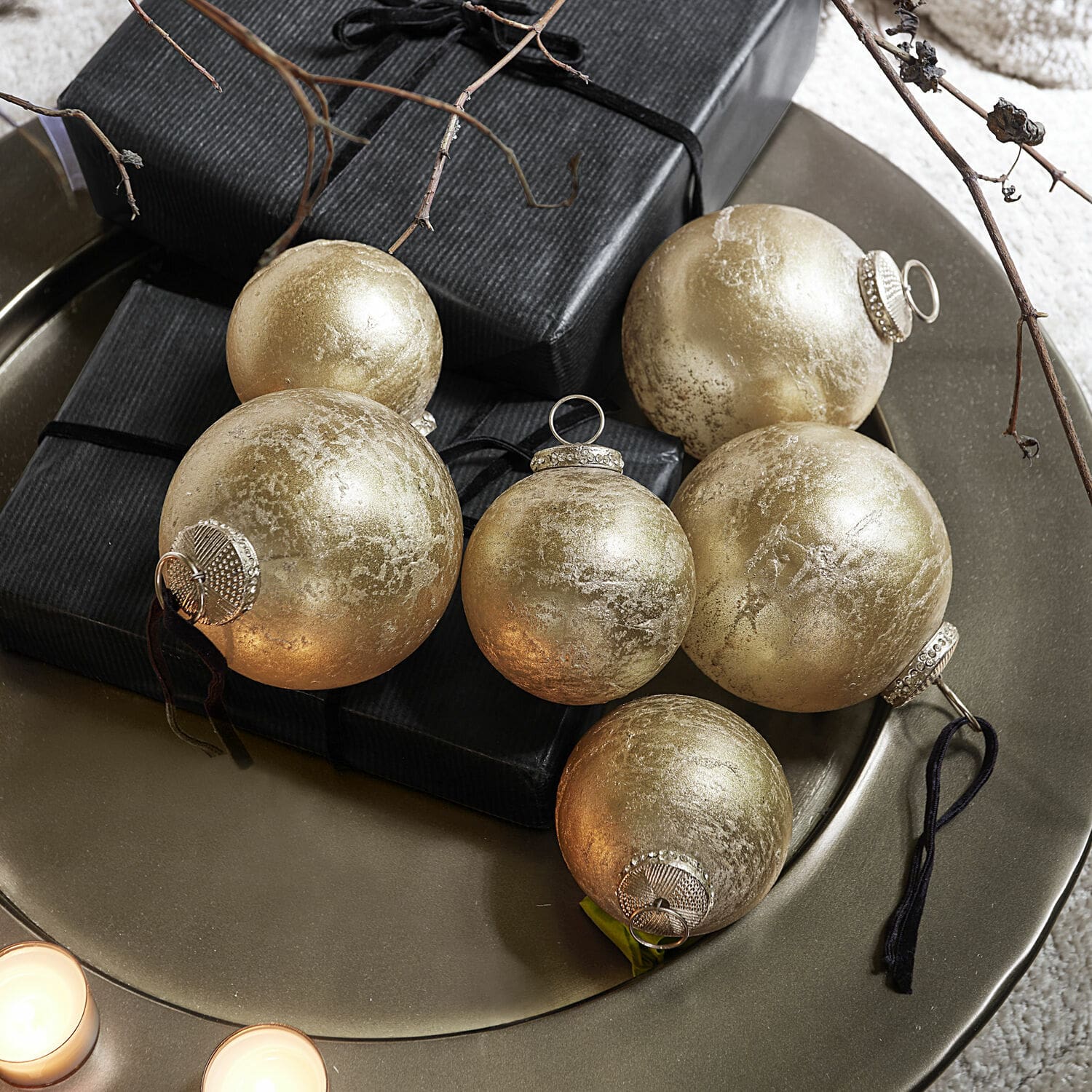 Set di 6 decorazioni natalizie Demerique