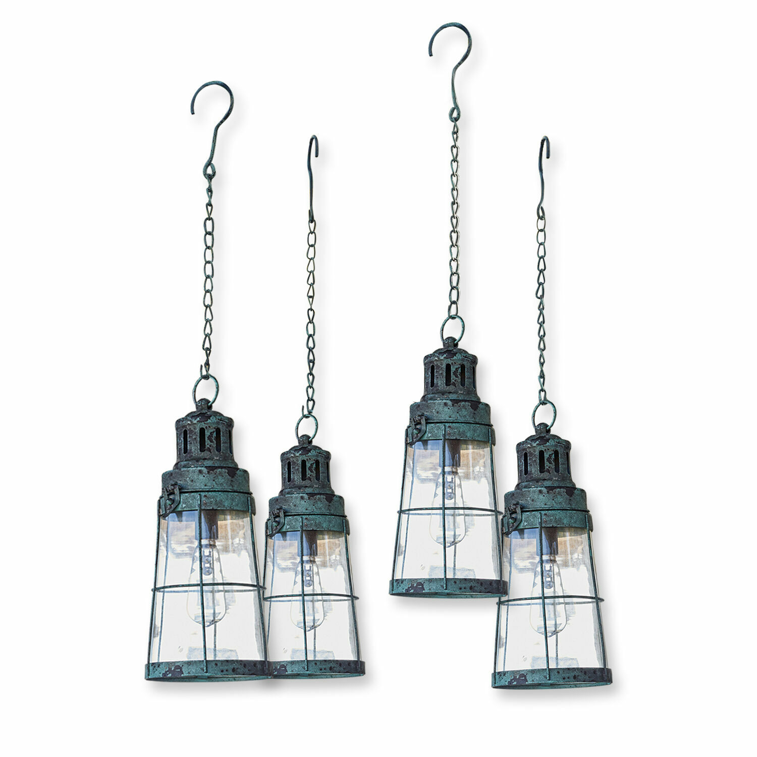 Set di 4 lanterne a LED Ligrette