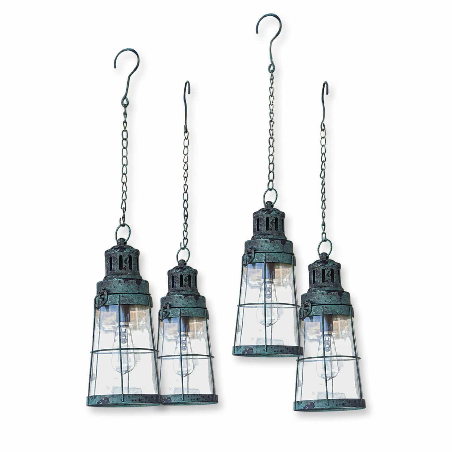 Set di 4 lanterne a LED Ligrette