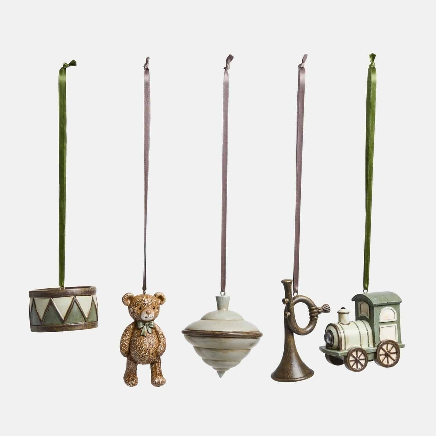 Set di 5 decorazioni da appendere Dassa Set di 5 decorazioni da appendere Dassa