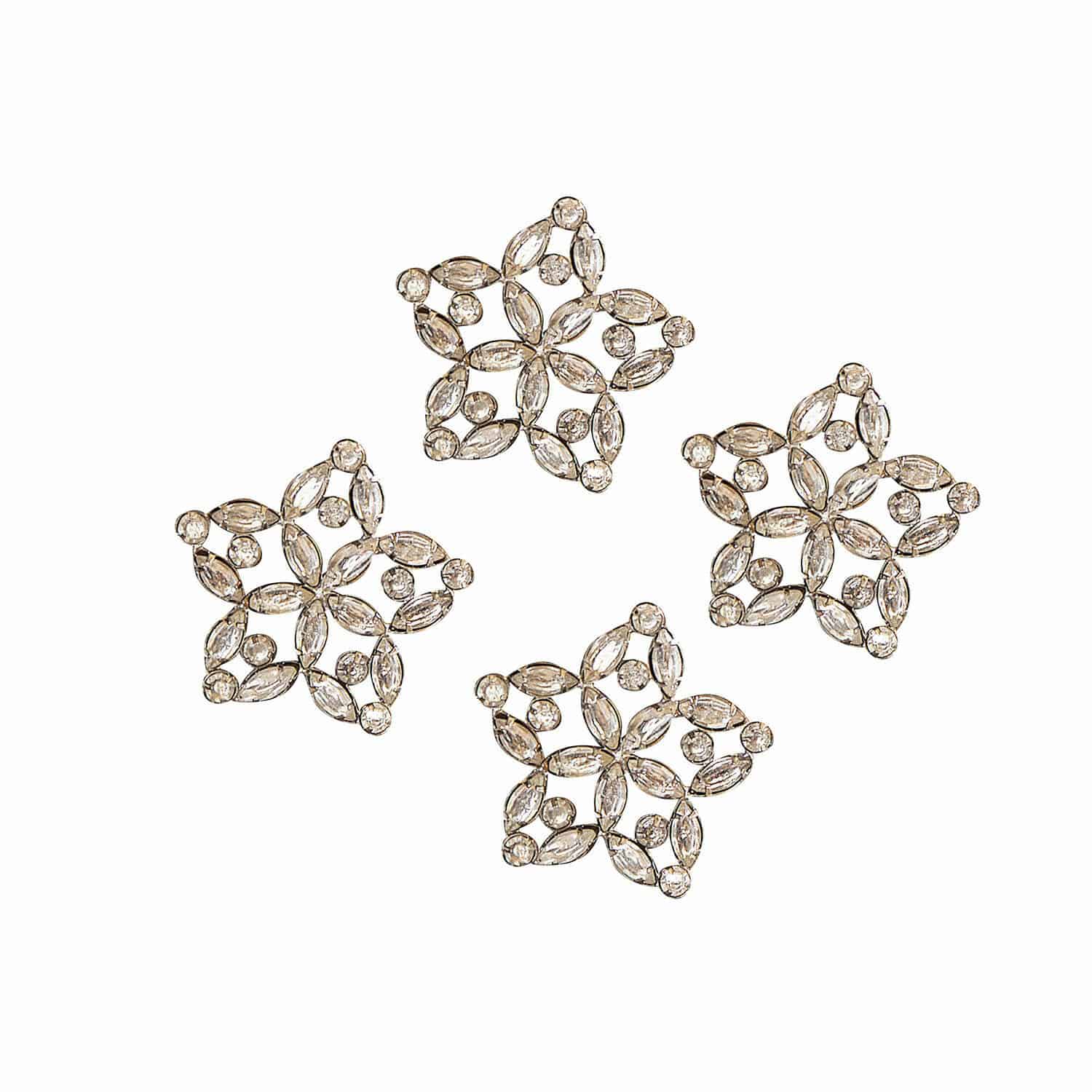 Set di 4 spillette Custer