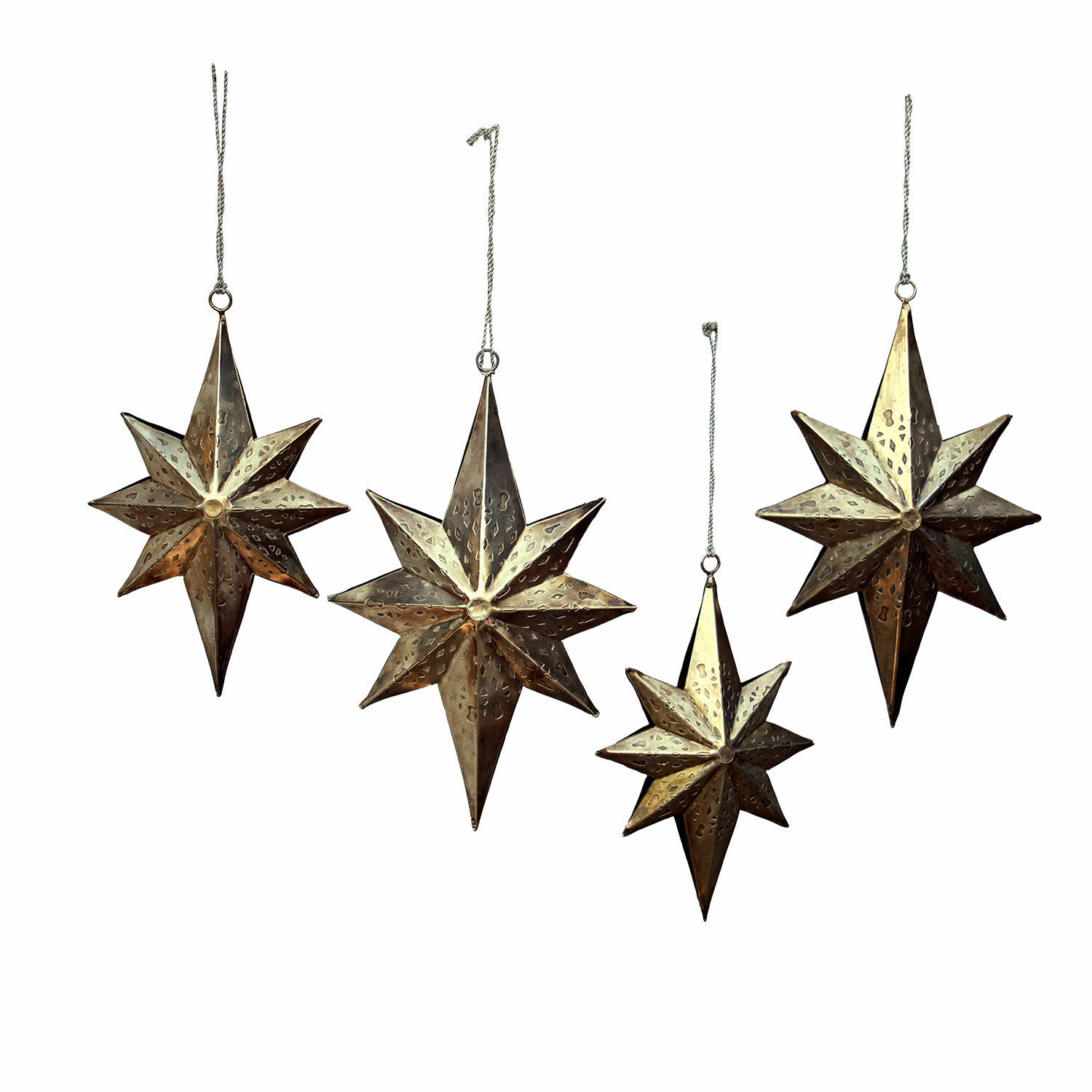 Set di 4 decorazioni da appendere Frizzano
