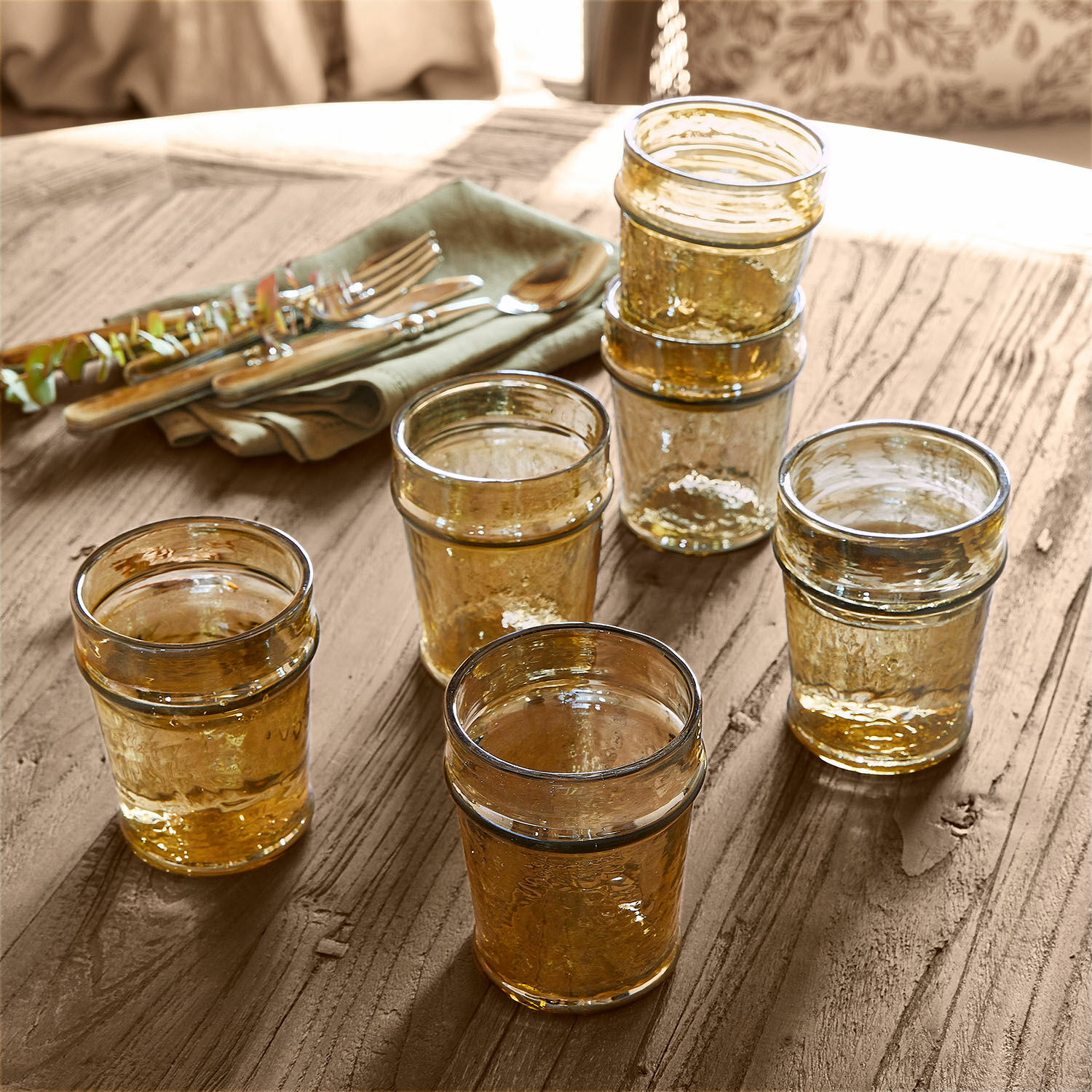 Set di 6 bicchieri Pristineque