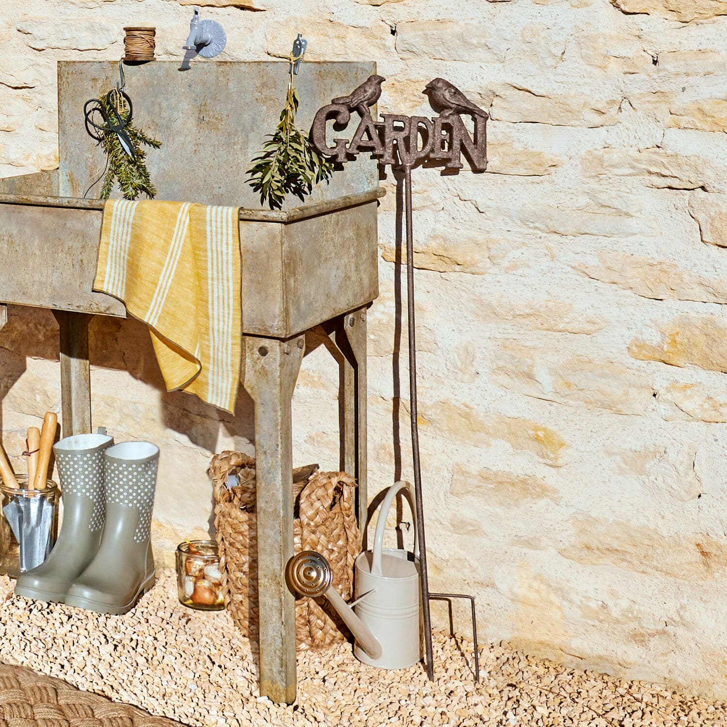 Decorazione da giardino con asta Girra