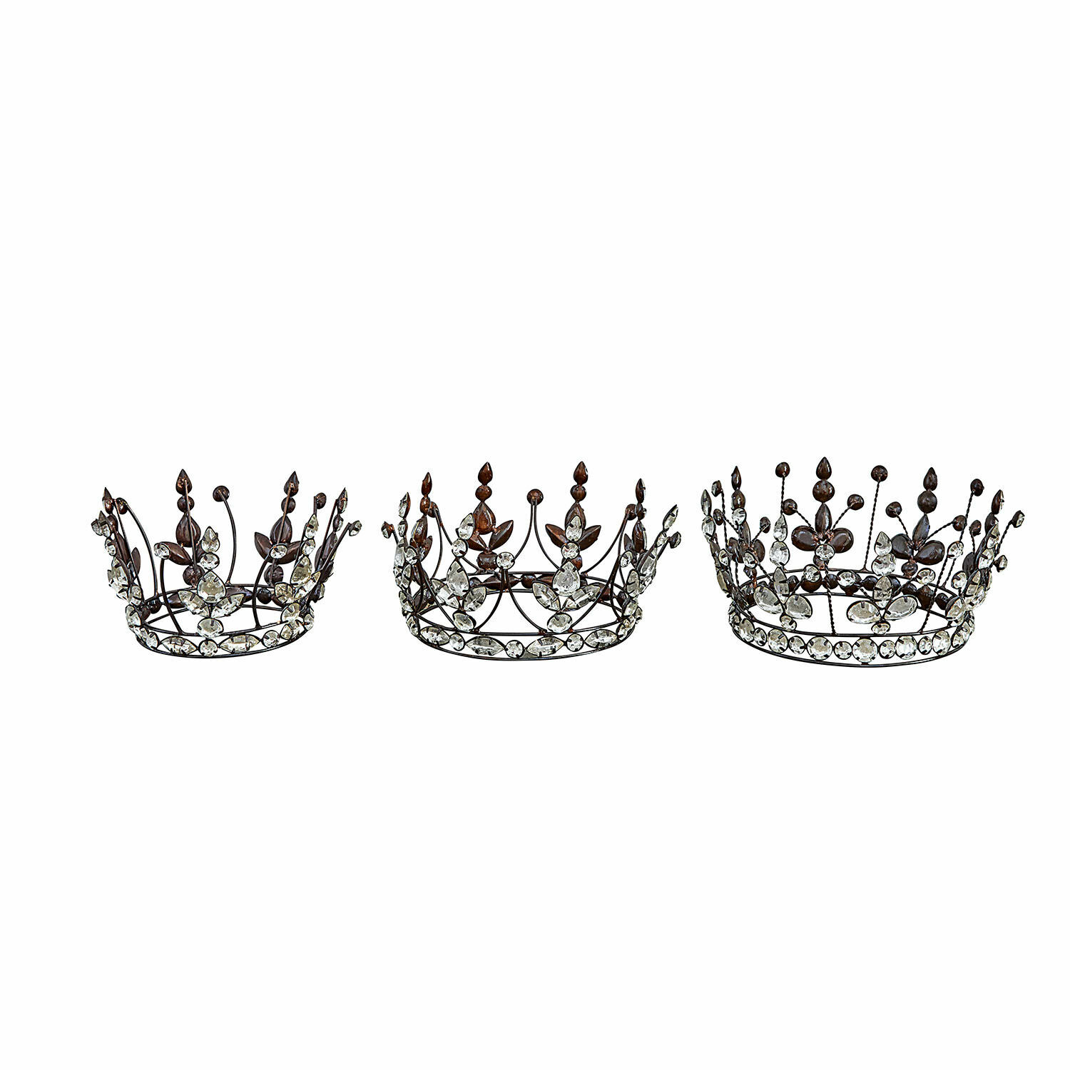 Set di 3 coroncine decorative Bigas