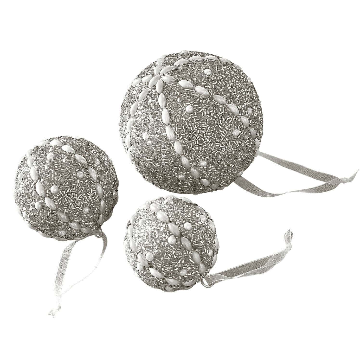 Set di 3 palline di Natale Maelvik
