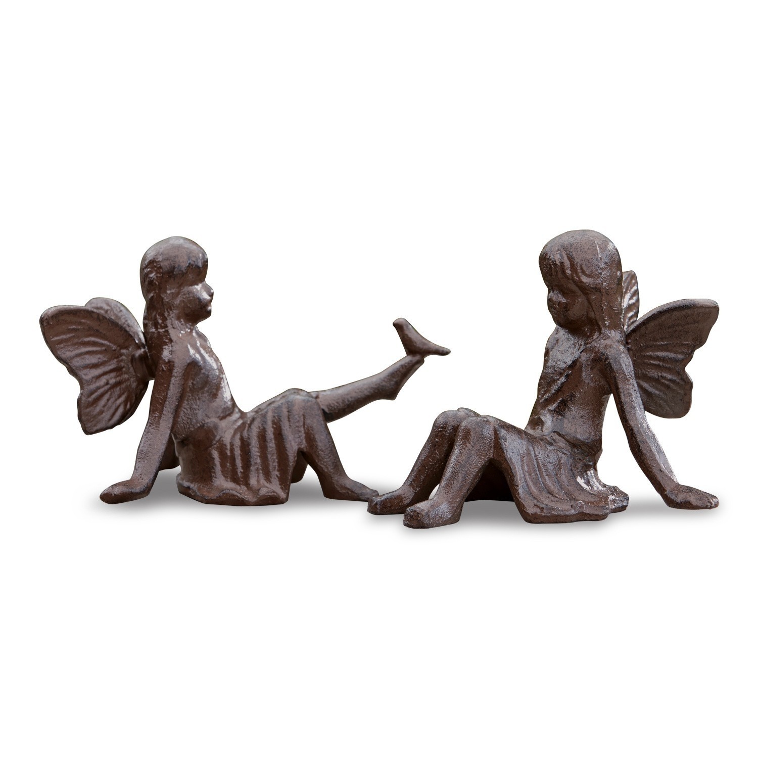 Coppia di figure decorative Papille