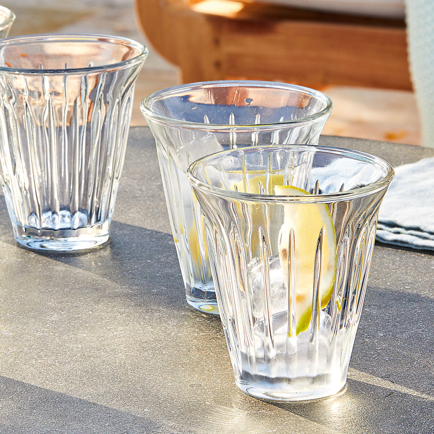Set di 6 bicchieri da acqua Lesly