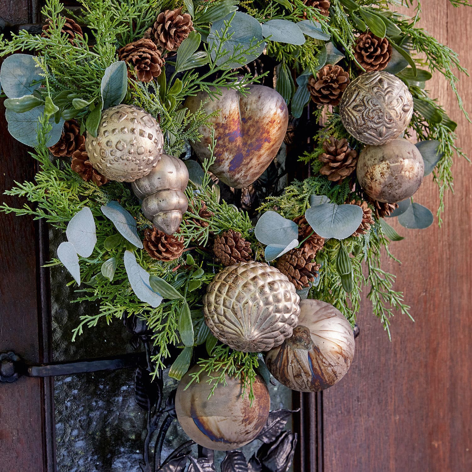 Set di 8 decorazioni natalizie Lethem