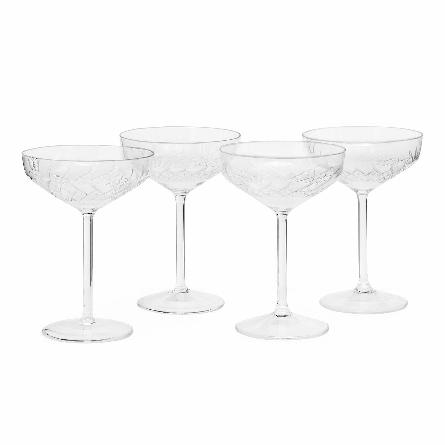 Set di 4 calici da spumante Livaie