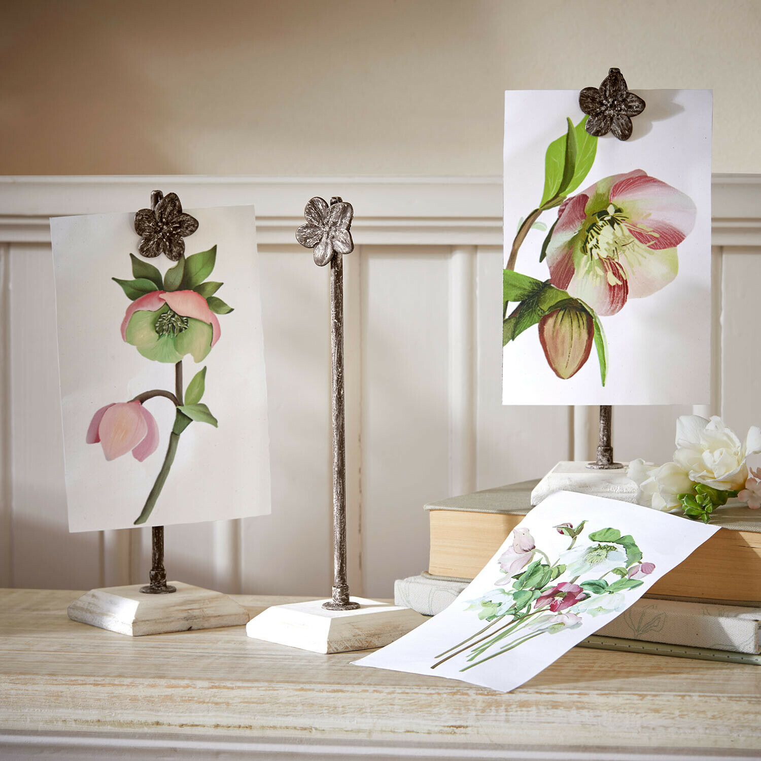 Set di 3 stampe con portafoto Serafinas