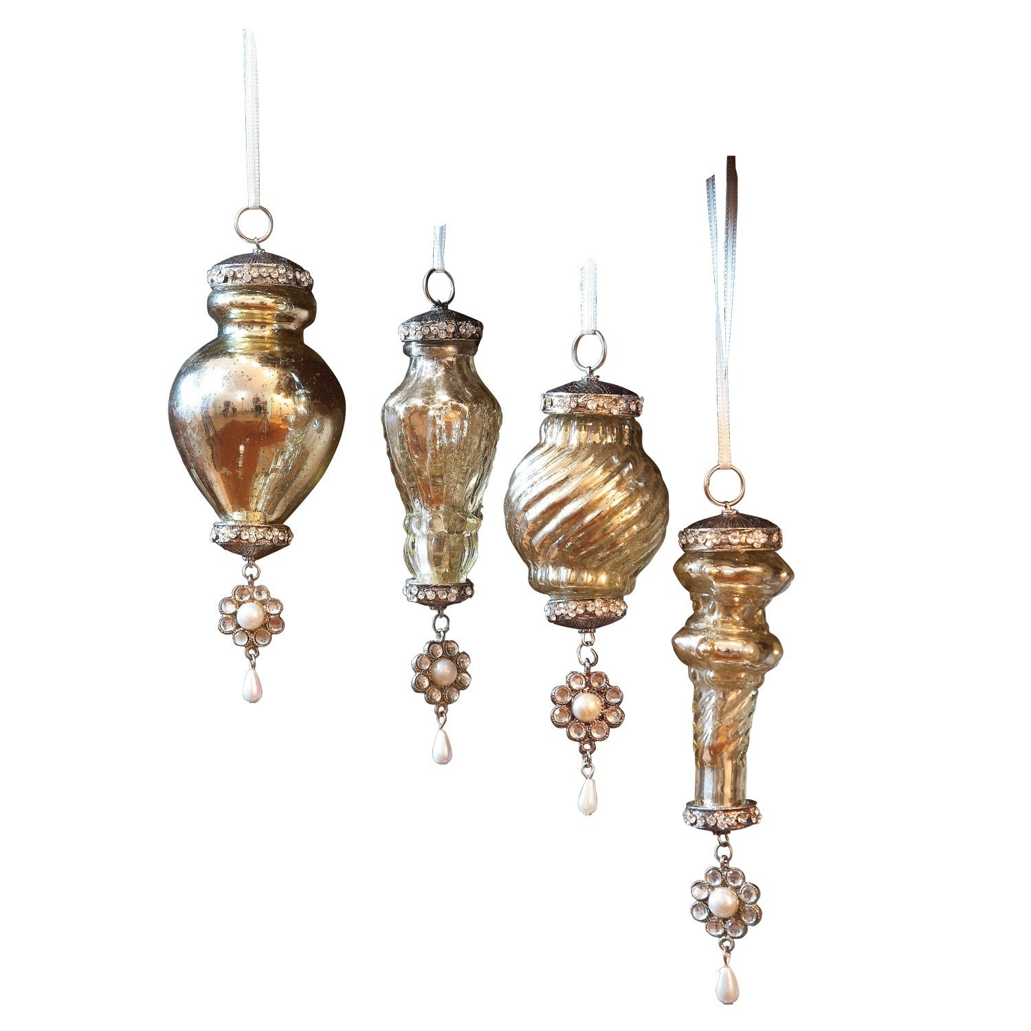 Set di 4 decorazioni natalizie Larme