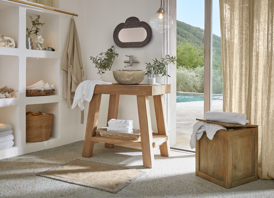 Luce naturale in bagno